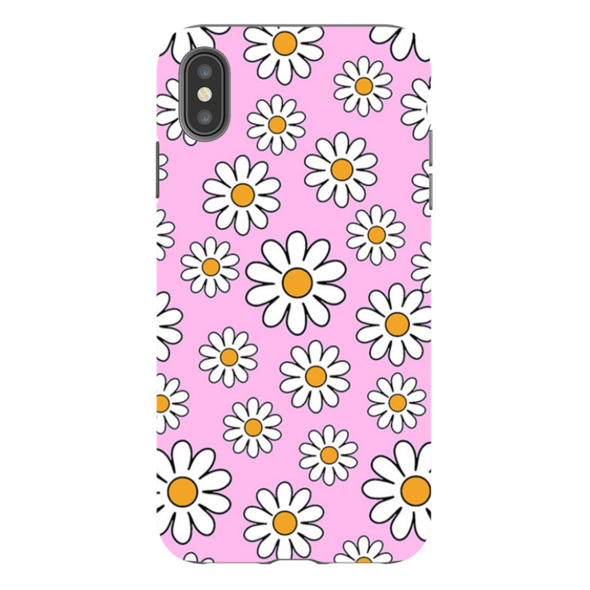 iPhone Tough Case - Pink Daises