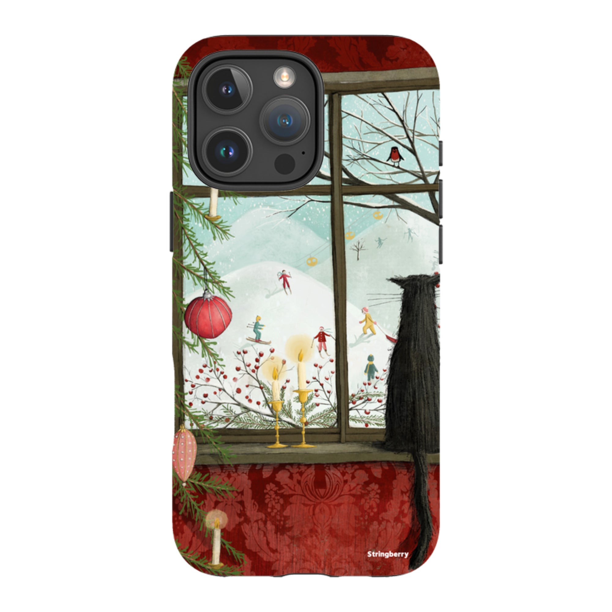 iPhone MagSafe Tough Case - Christmas Window By Maja Lindberg