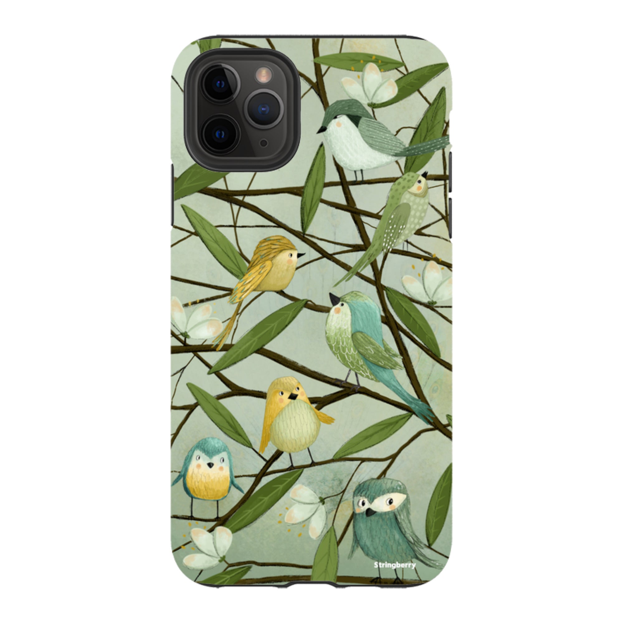 iPhone Tough Case - Birds By Maja Lindberg