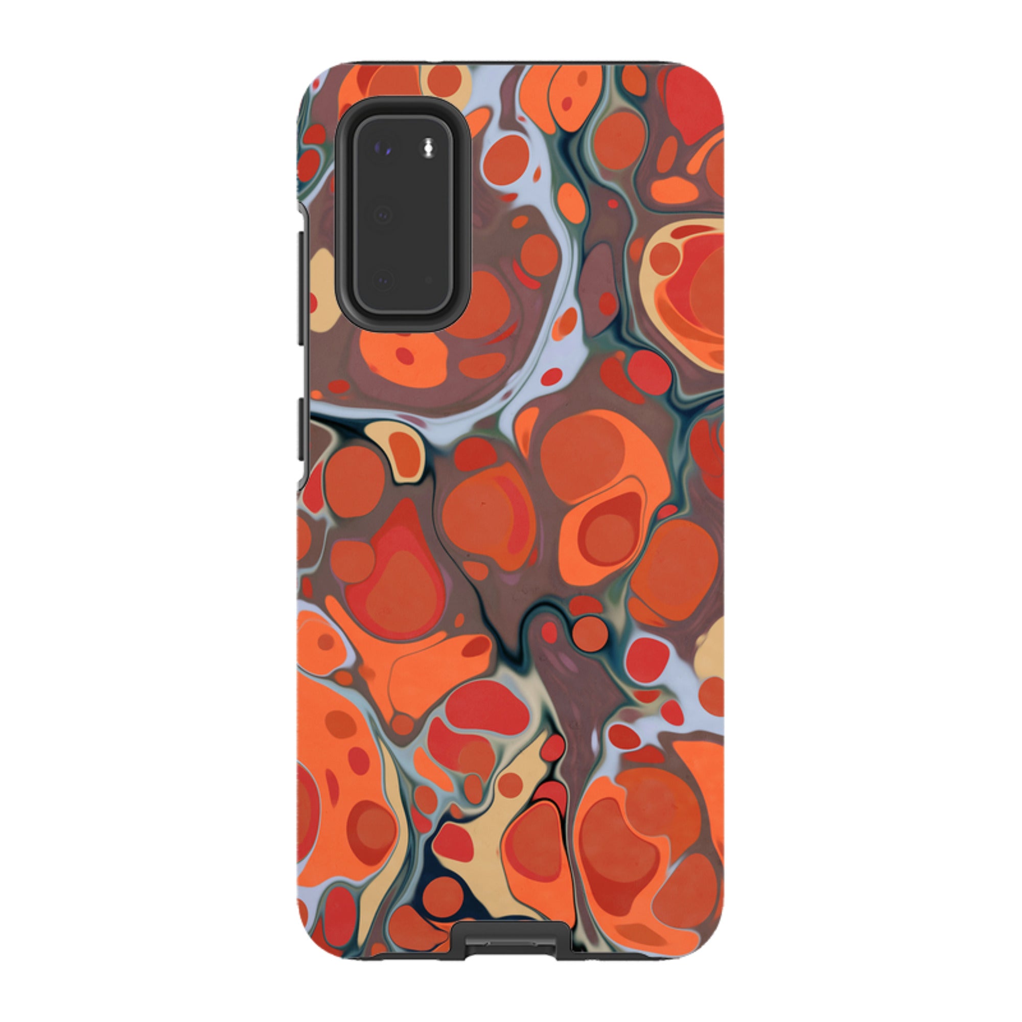 Samsung Tough Case - Flaming Volcano