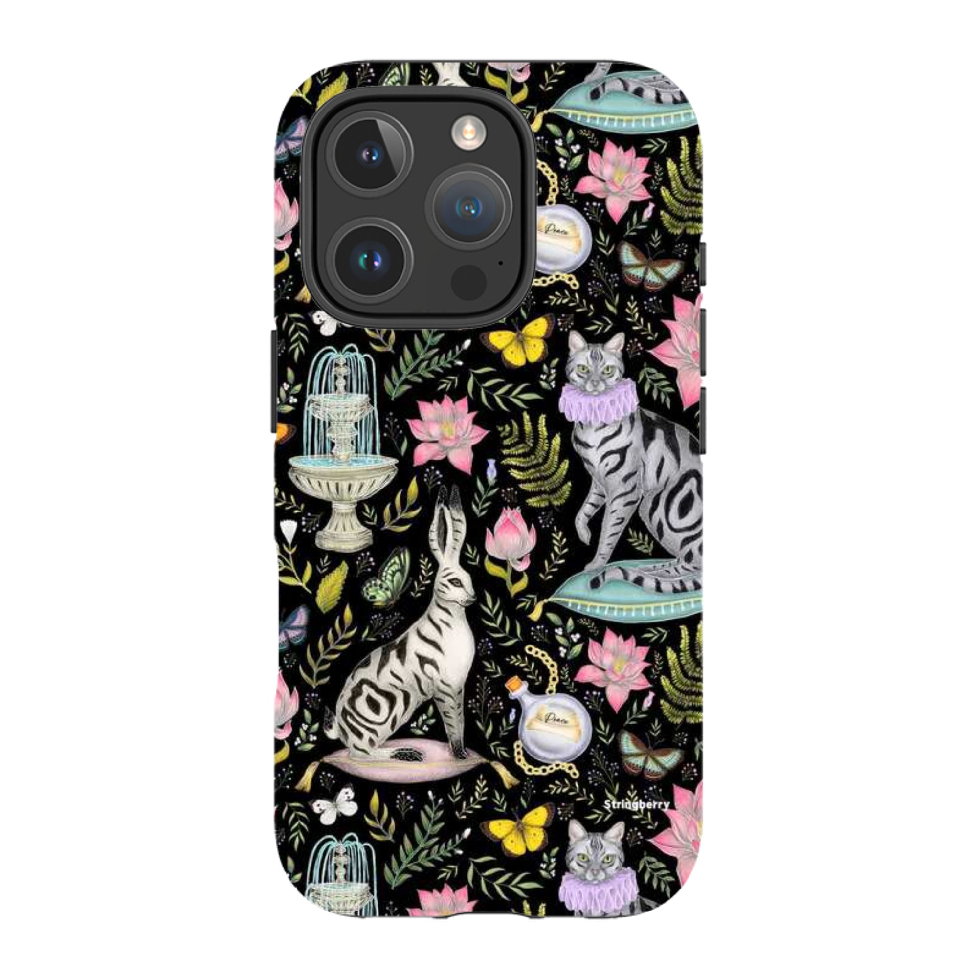 iPhone MagSafe Tough Case - Lotus Garden By Catherine Rowe