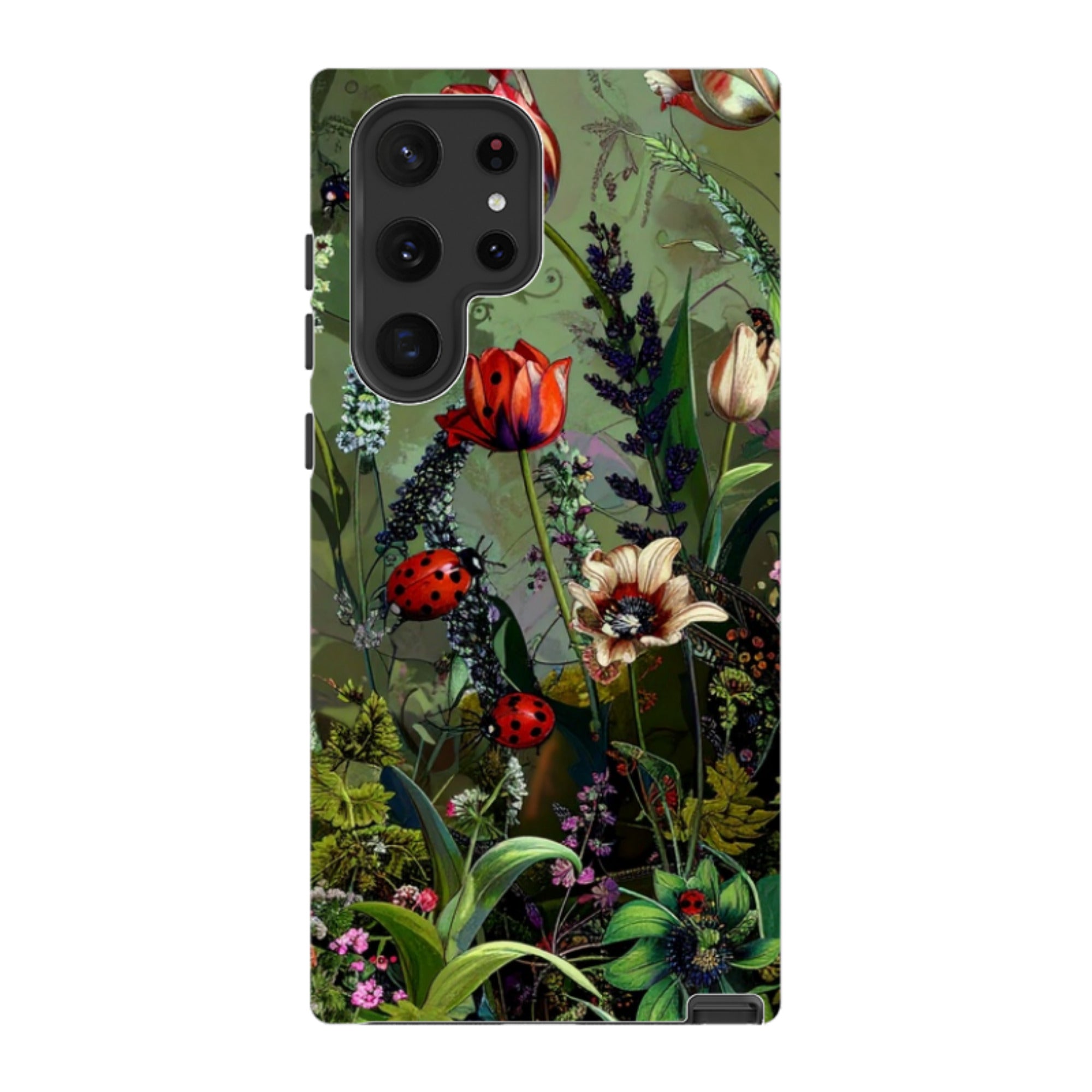 Samsung Tough Case - Green Vyne Ladybirds