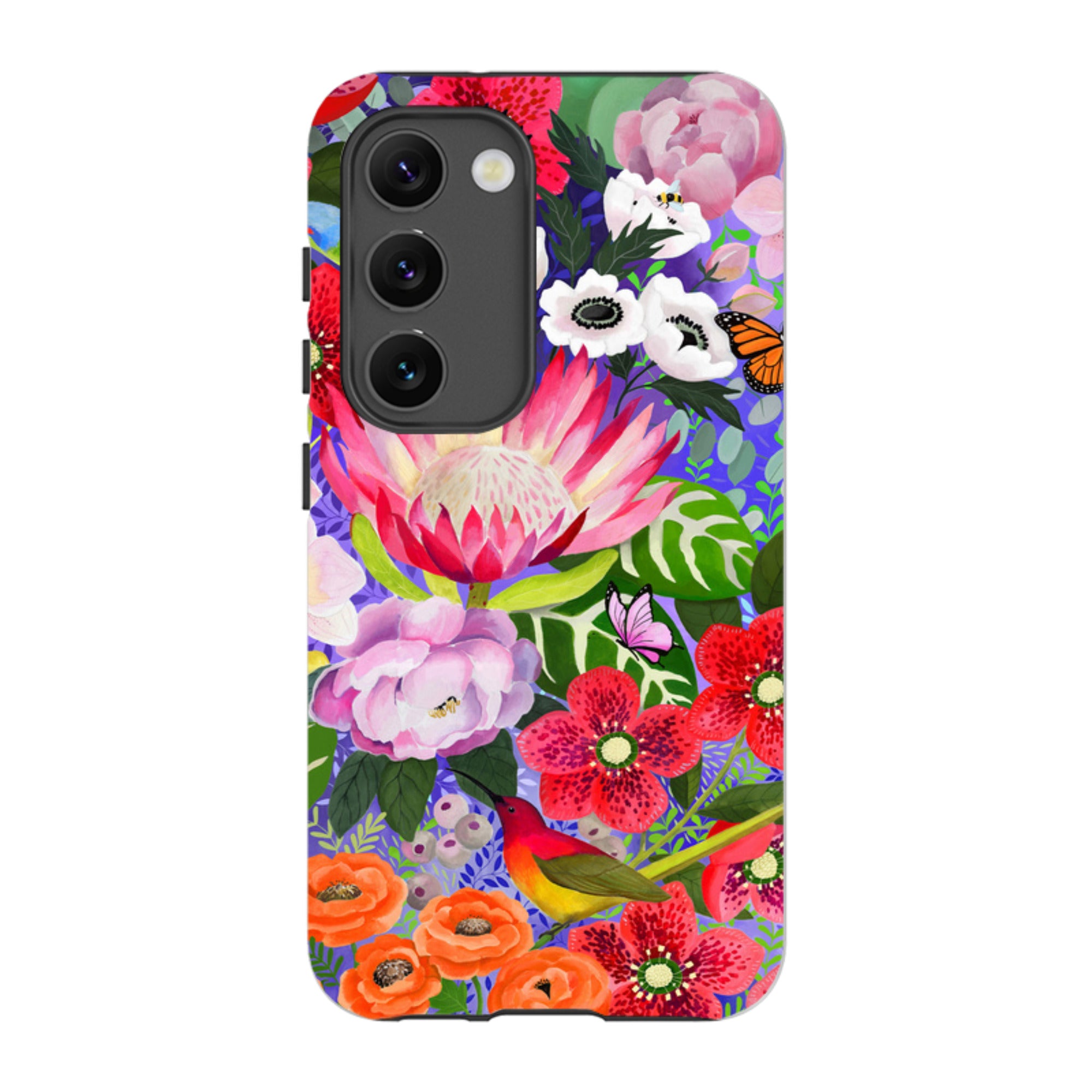 Samsung Tough Case - Exotic Birds By Bex Parkin
