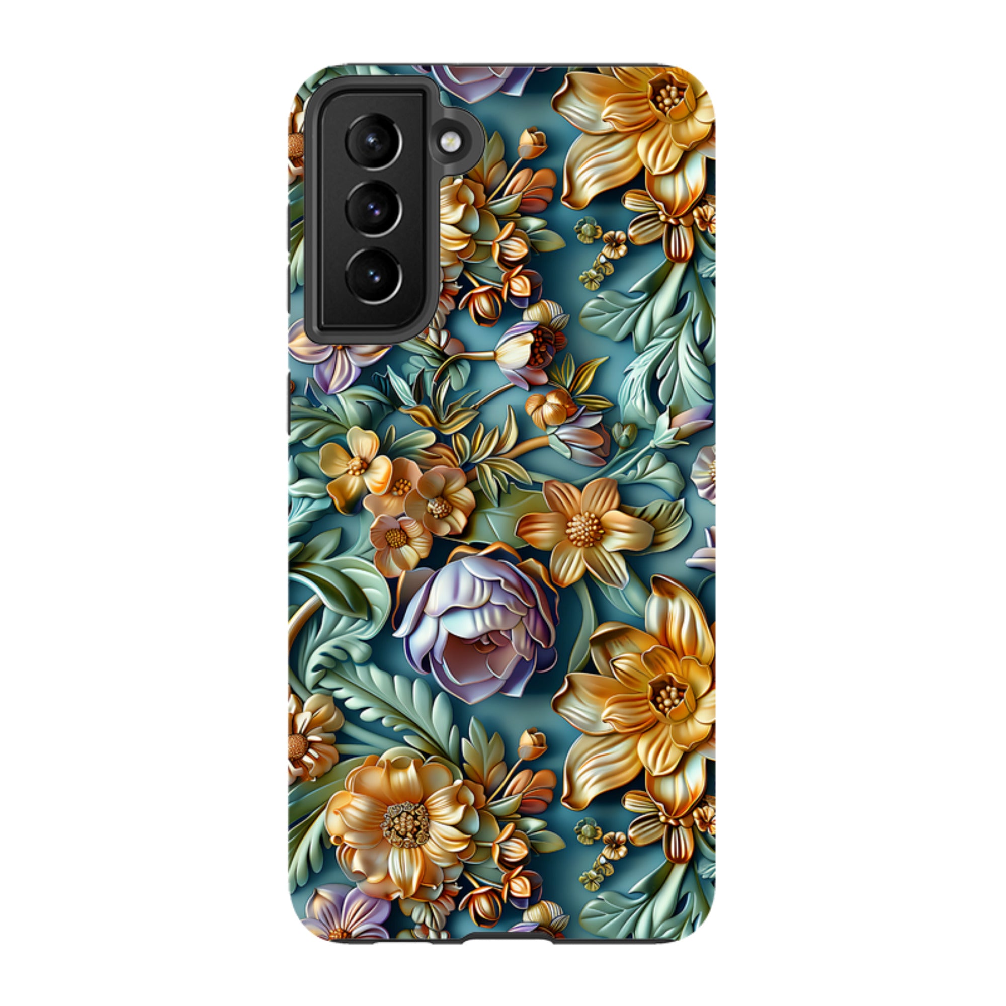 Samsung Tough Case - Sage Floral