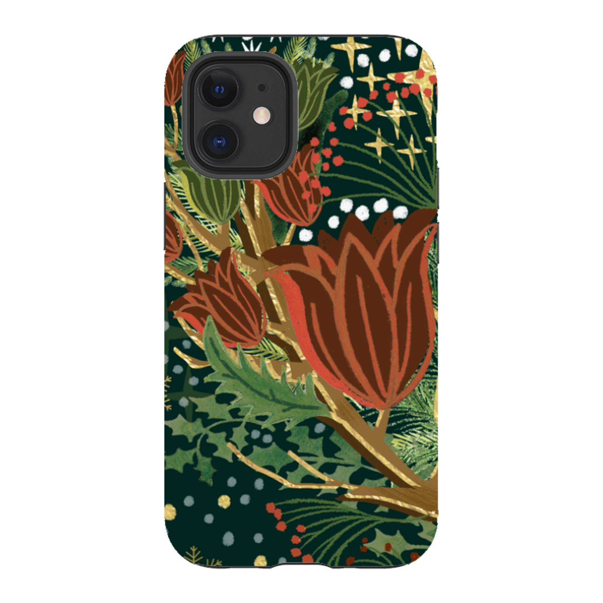 iPhone Tough Case - Winter Deer II By Emma Frances Grant