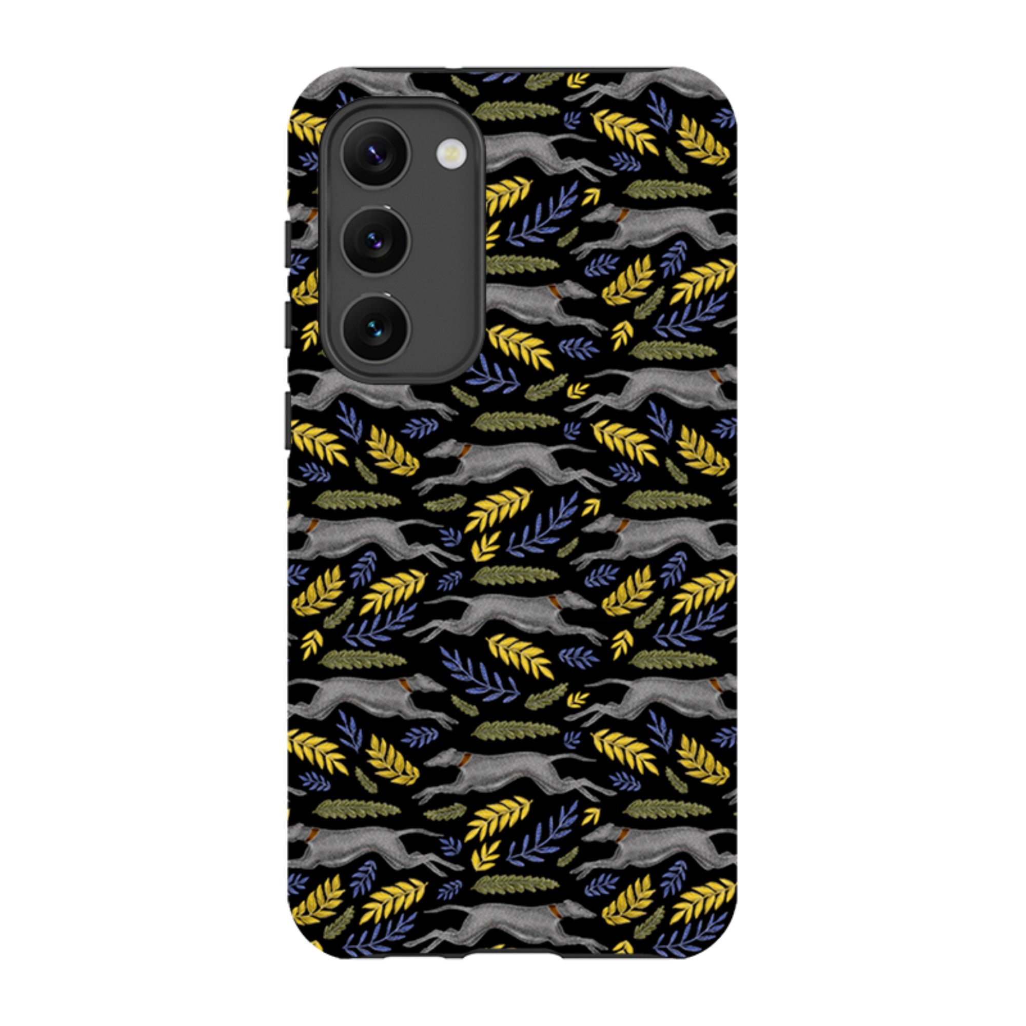 Samsung Tough Case - Greyhound Pattern By Catherine Rowe