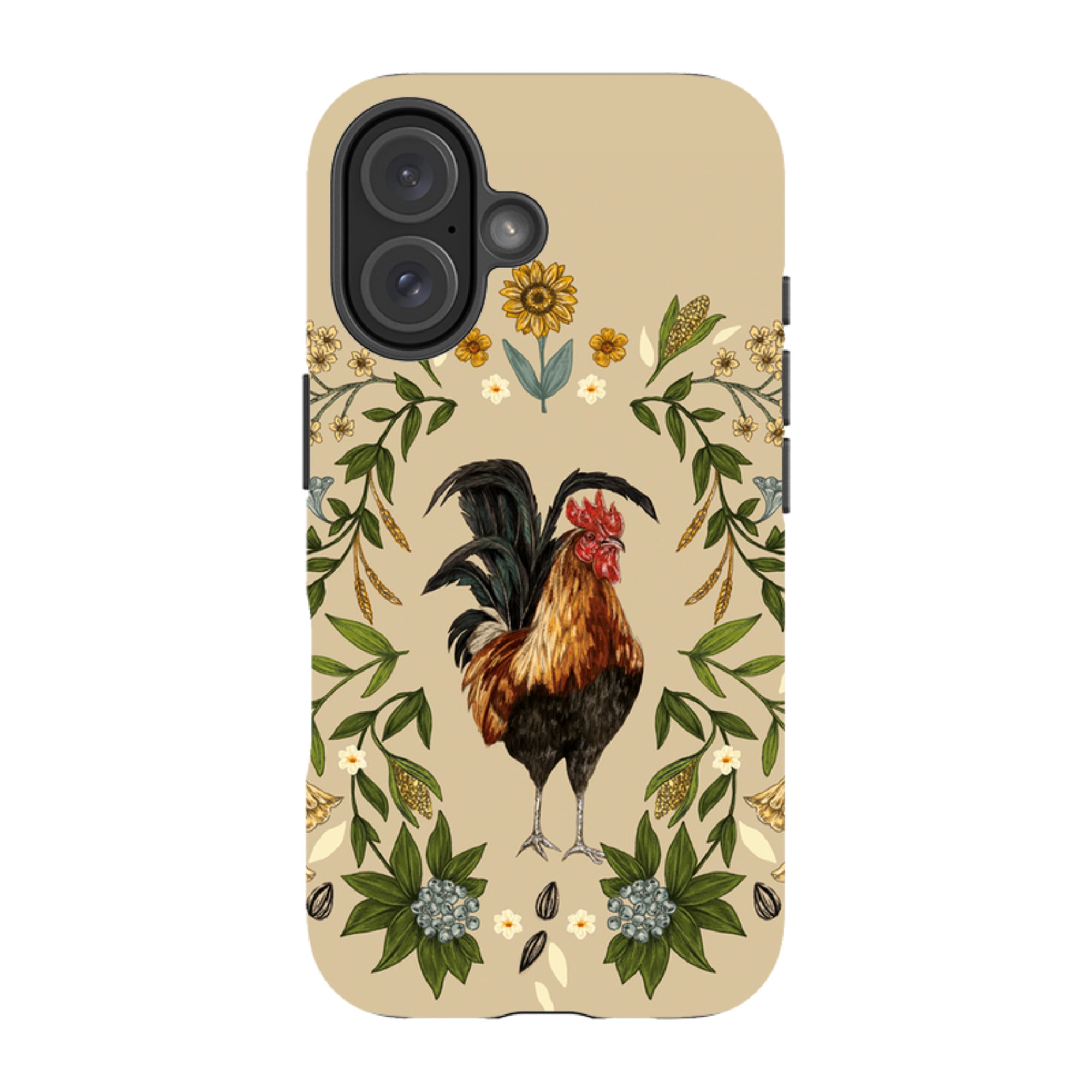 iPhone Tough Case - Rooster By Jade Mosinski