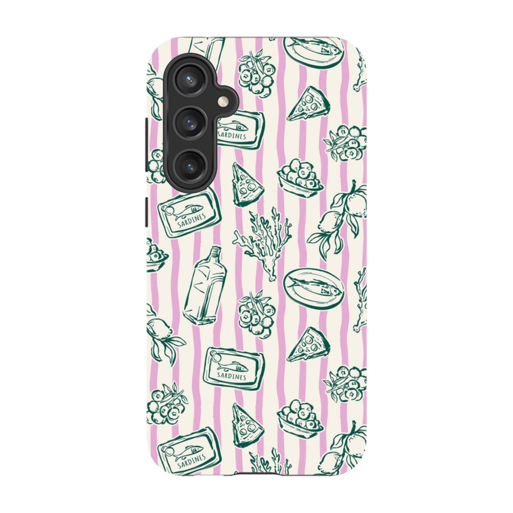 Samsung Tough Case - Sardines and Gin