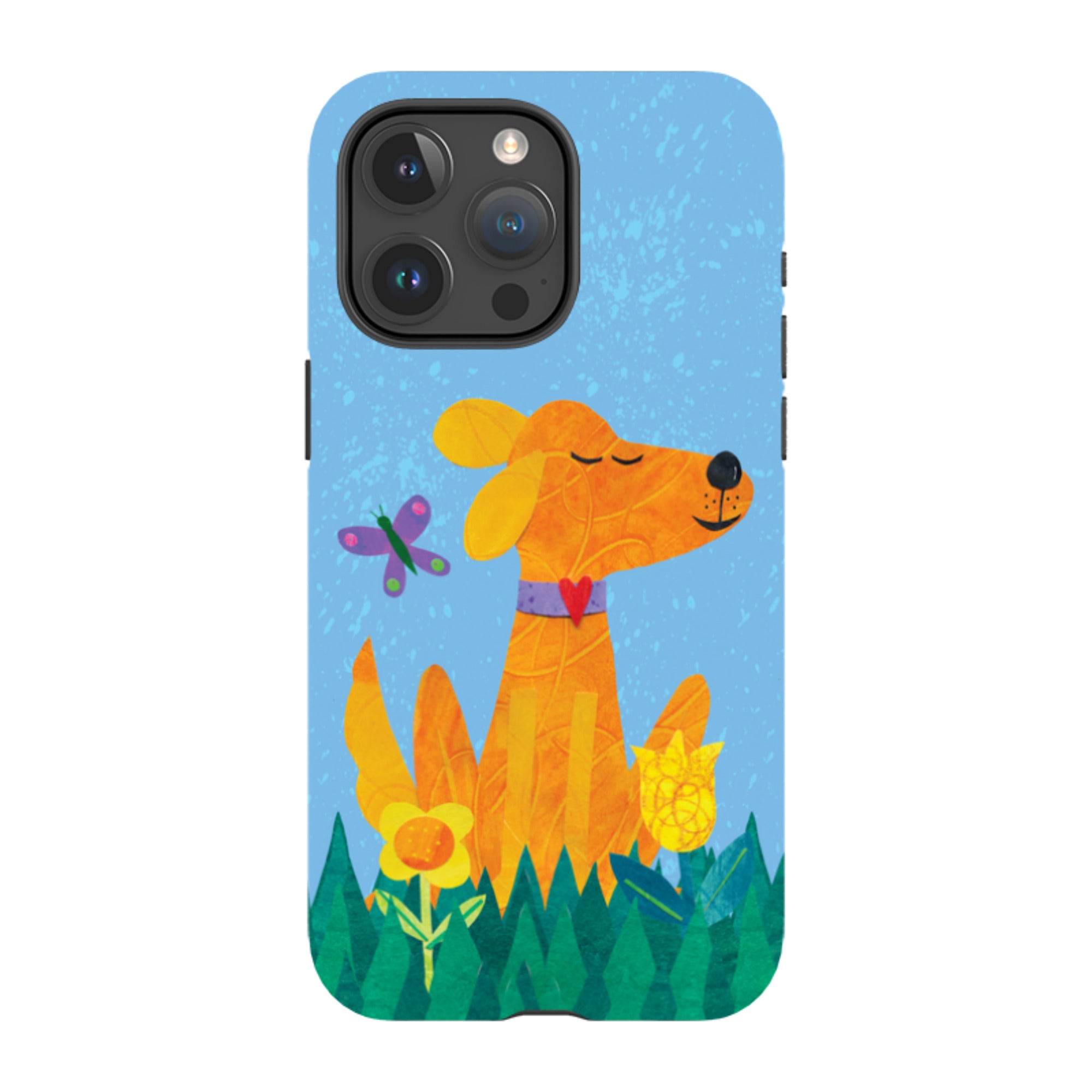 iPhone Tough Case - Pup in the grass By Tracey English
