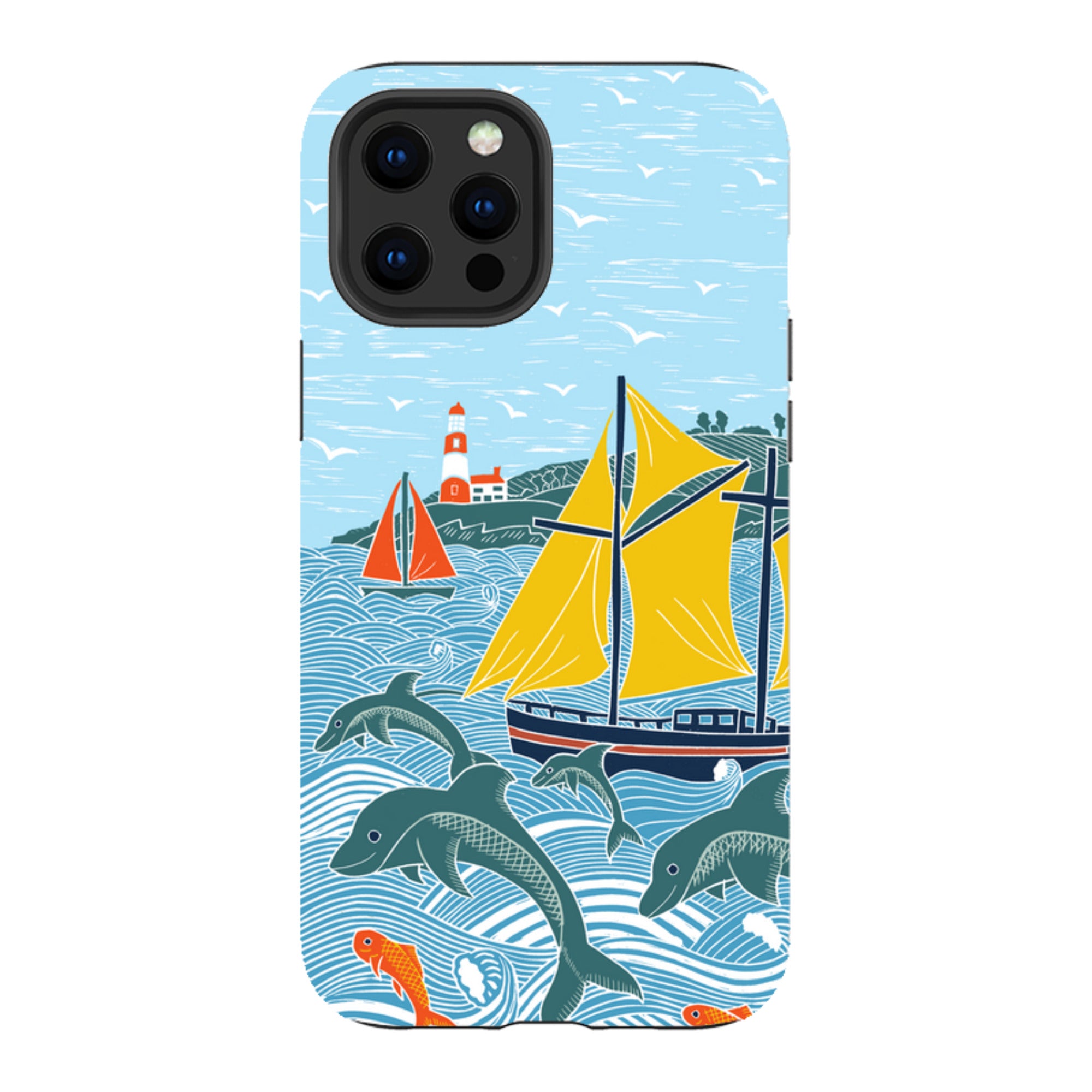 iPhone Case - Dolphins By Kate Heiss