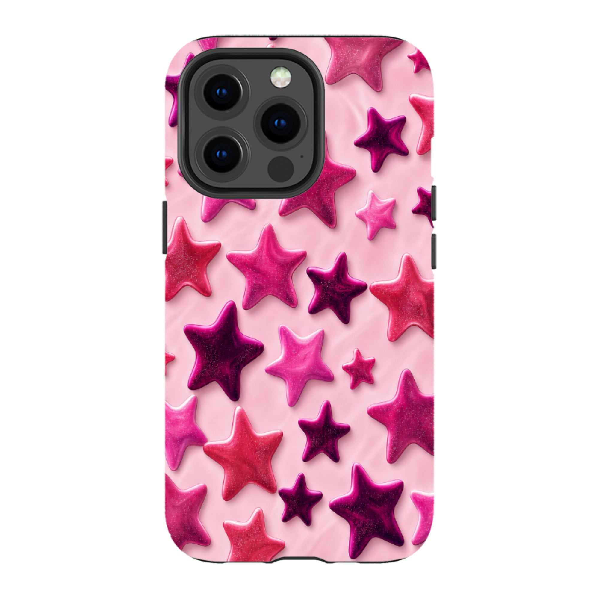 iPhone MagSafe Tough Case - Fuchsia Star