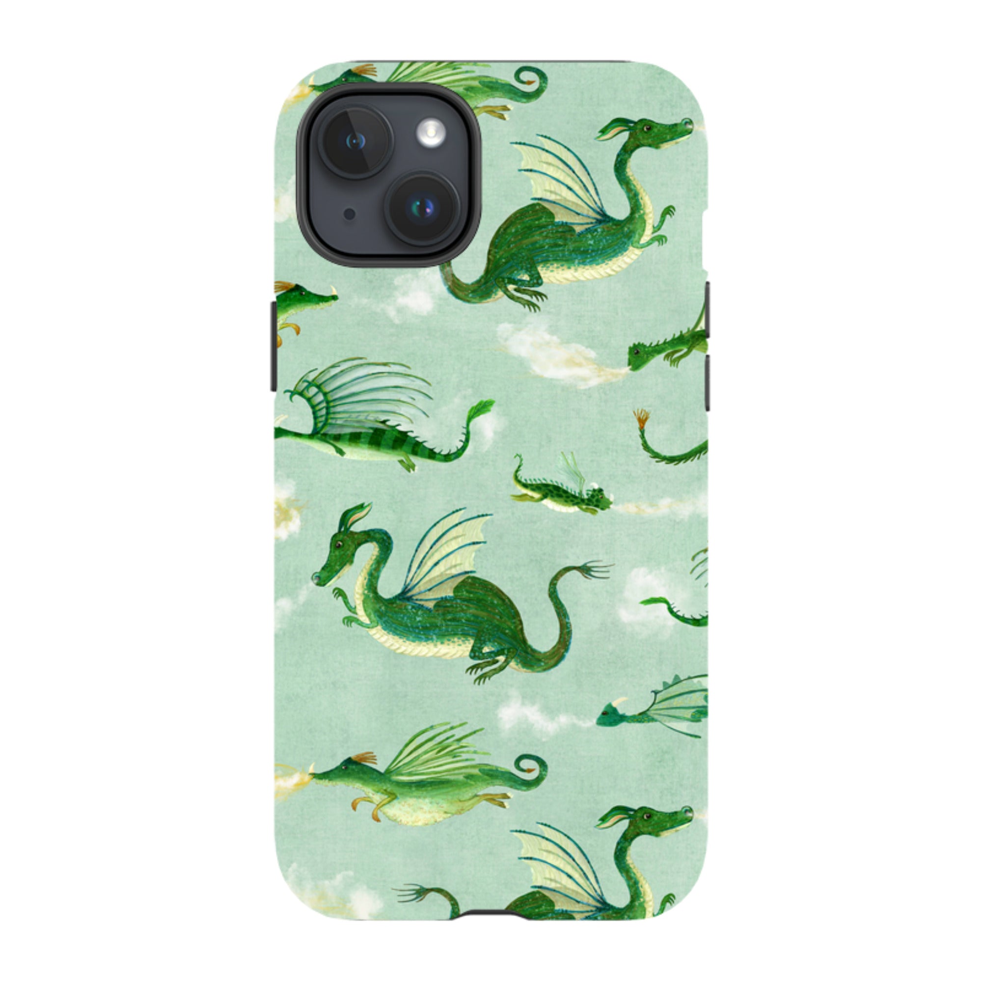 iPhone MagSafe Tough Case - Dragons By Katherine Quinn