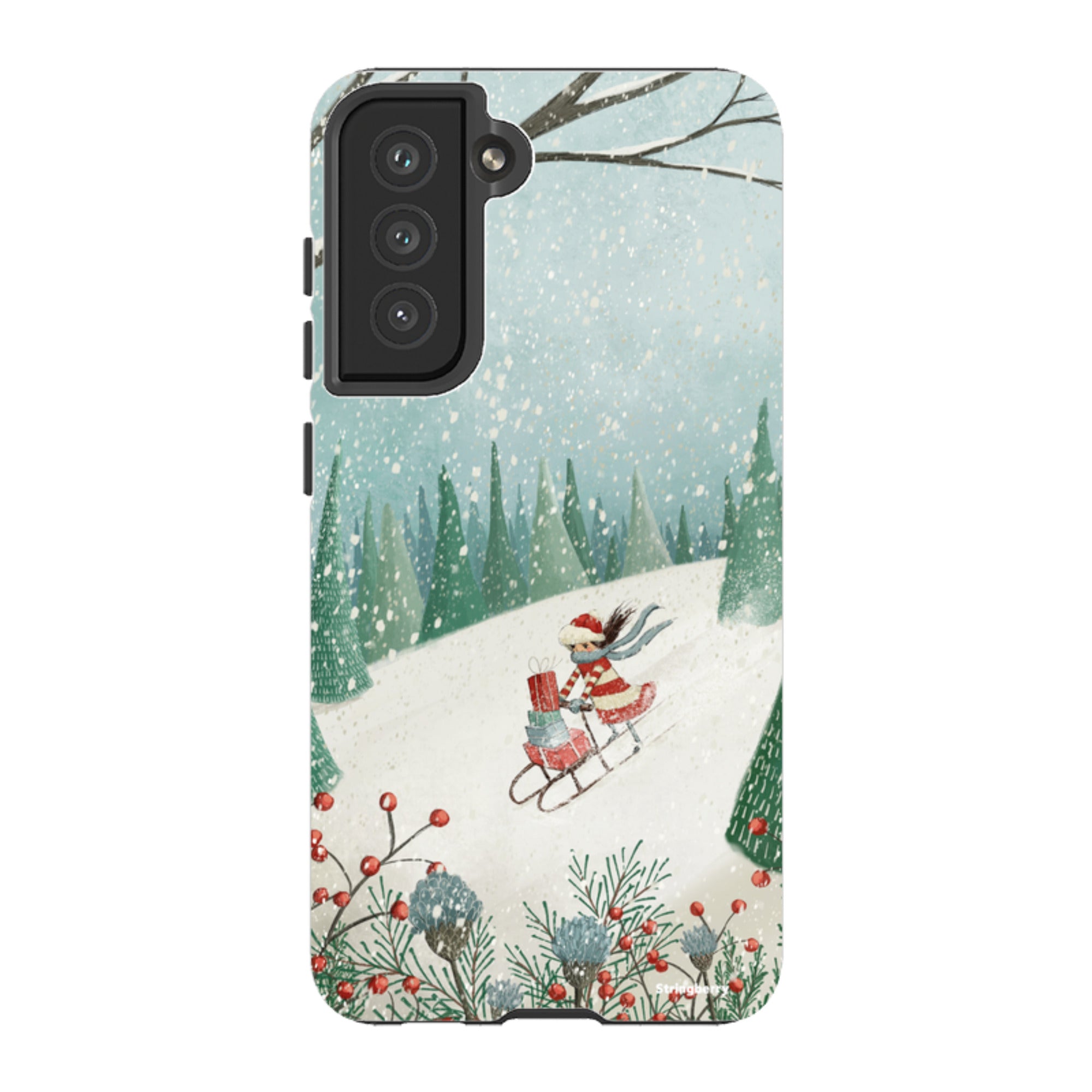 Samsung Tough Case - Sleigh Delivery By Maja Lindberg