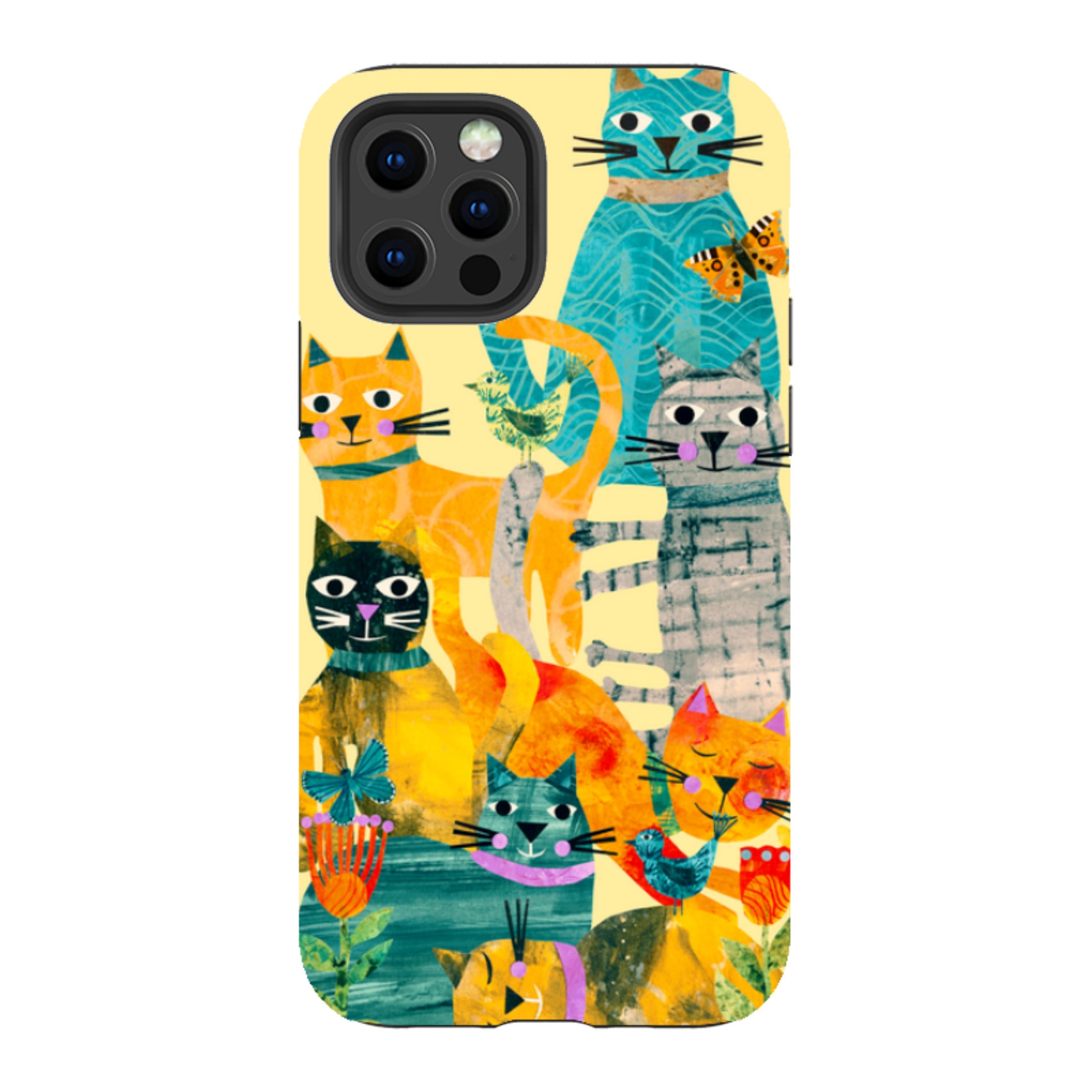 iPhone Case - Cat Party III By Tracey English
