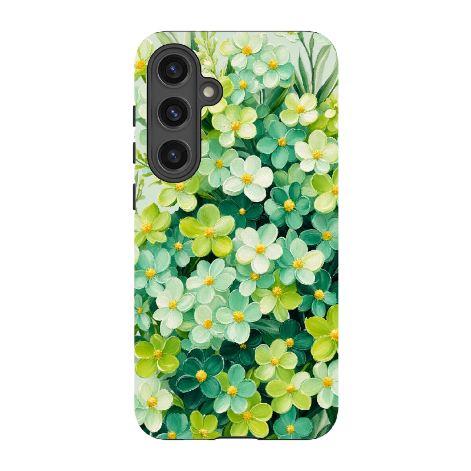Samsung Tough Case - Sage Wildflower Floral