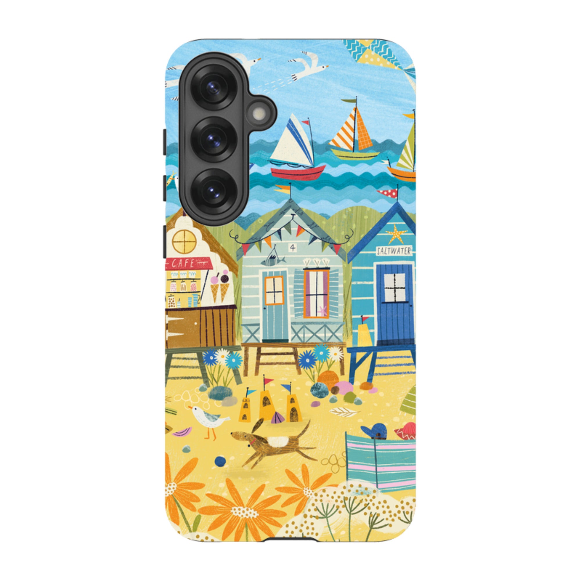 Samsung Tough  Case - Beachy Days 1 By Ali Brookes