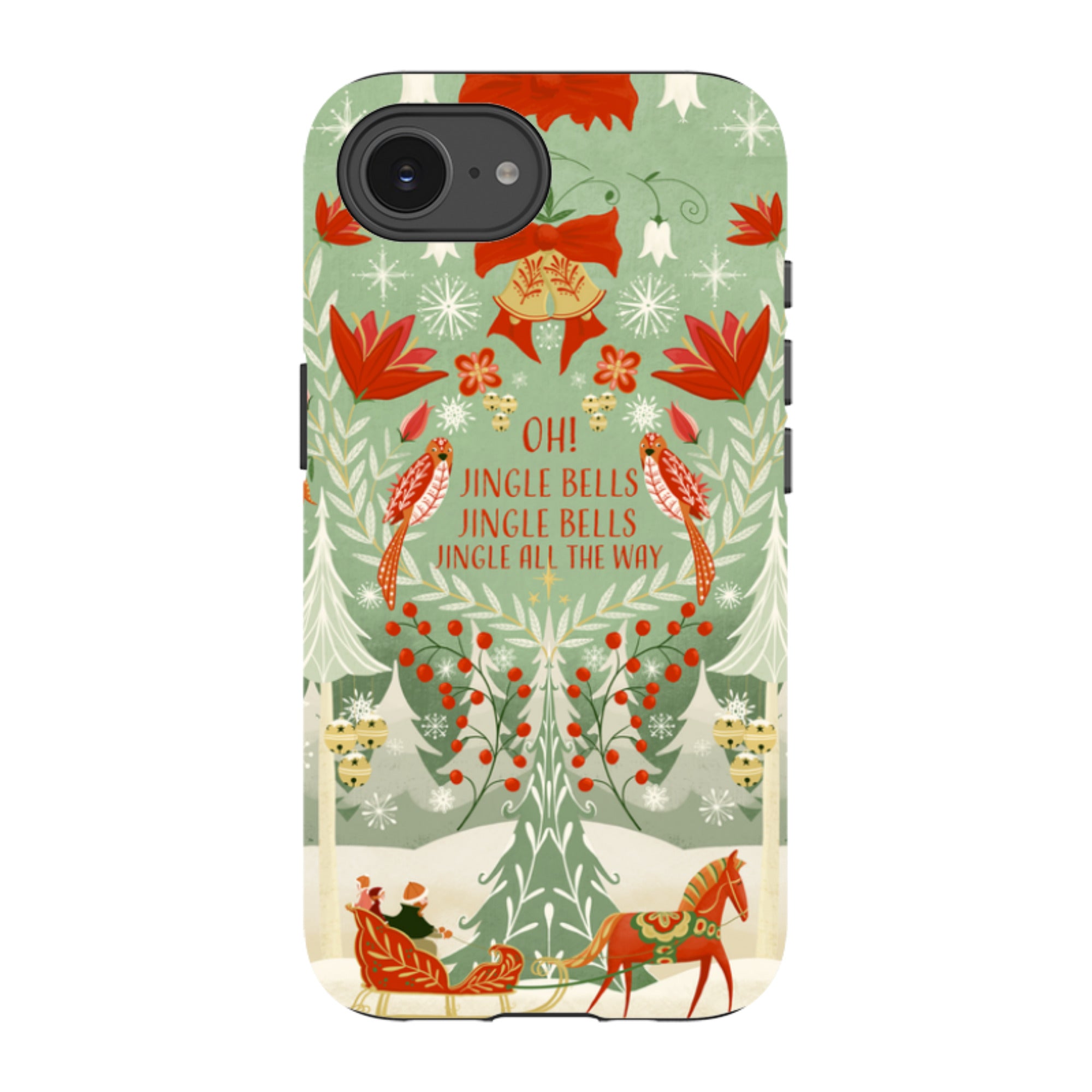 iPhone Tough Case - Jingle Bells By Maja Lindberg