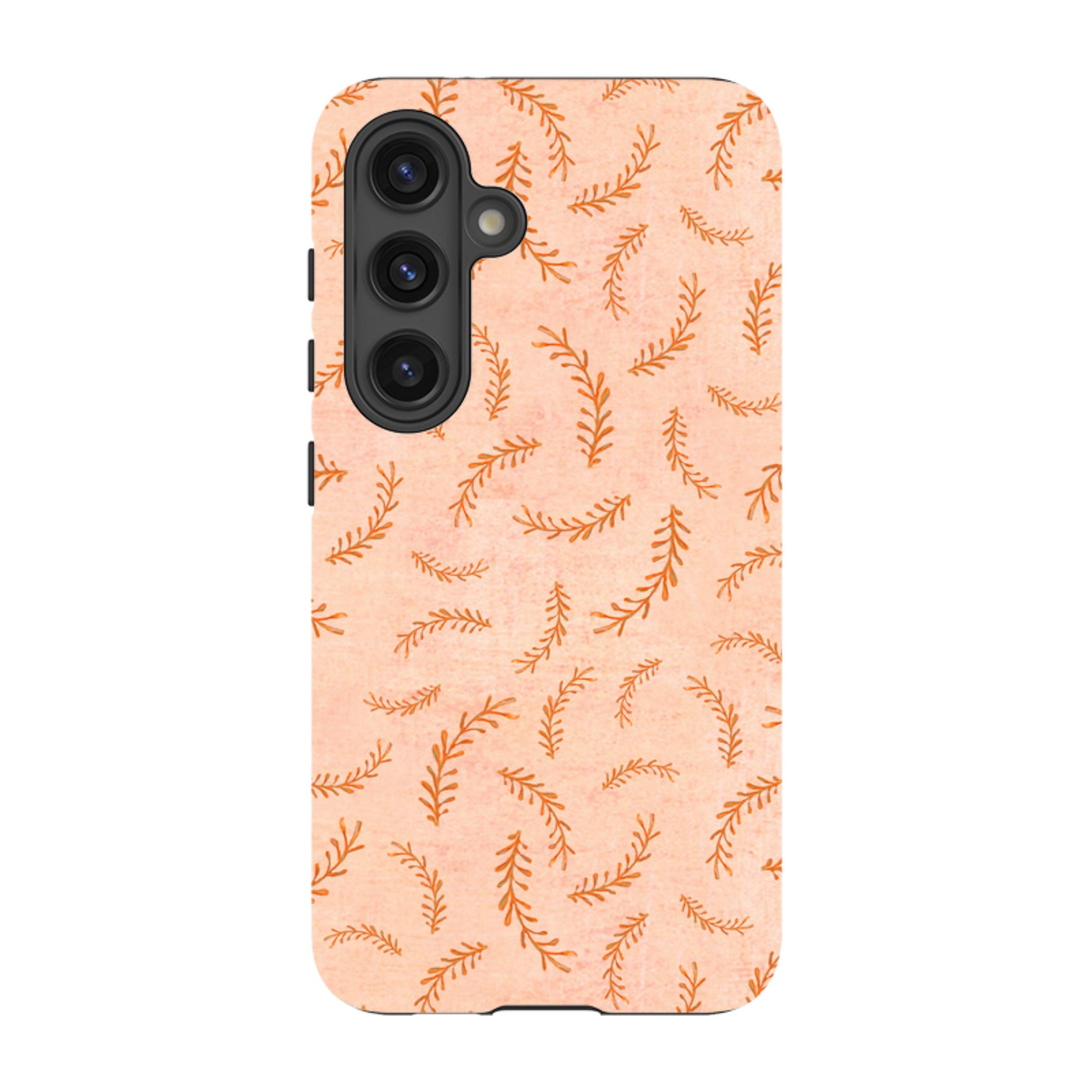 Samsung Tough Case - Feathers Pink By Katherine Quinn