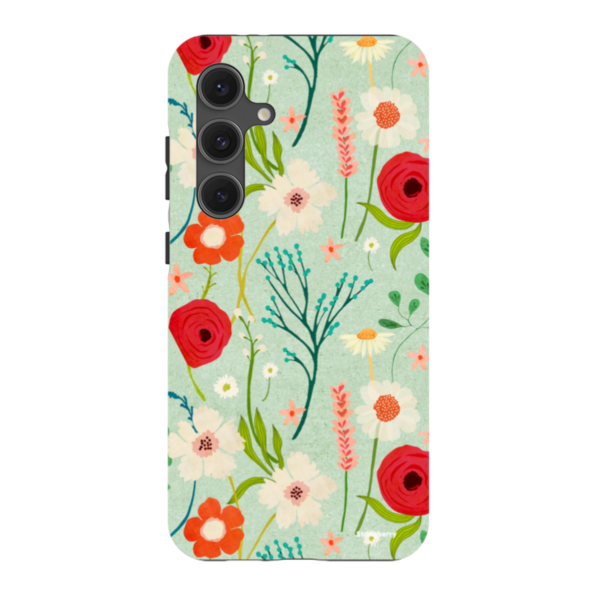 Samsung Tough Case - Floral By Katherine Quinn