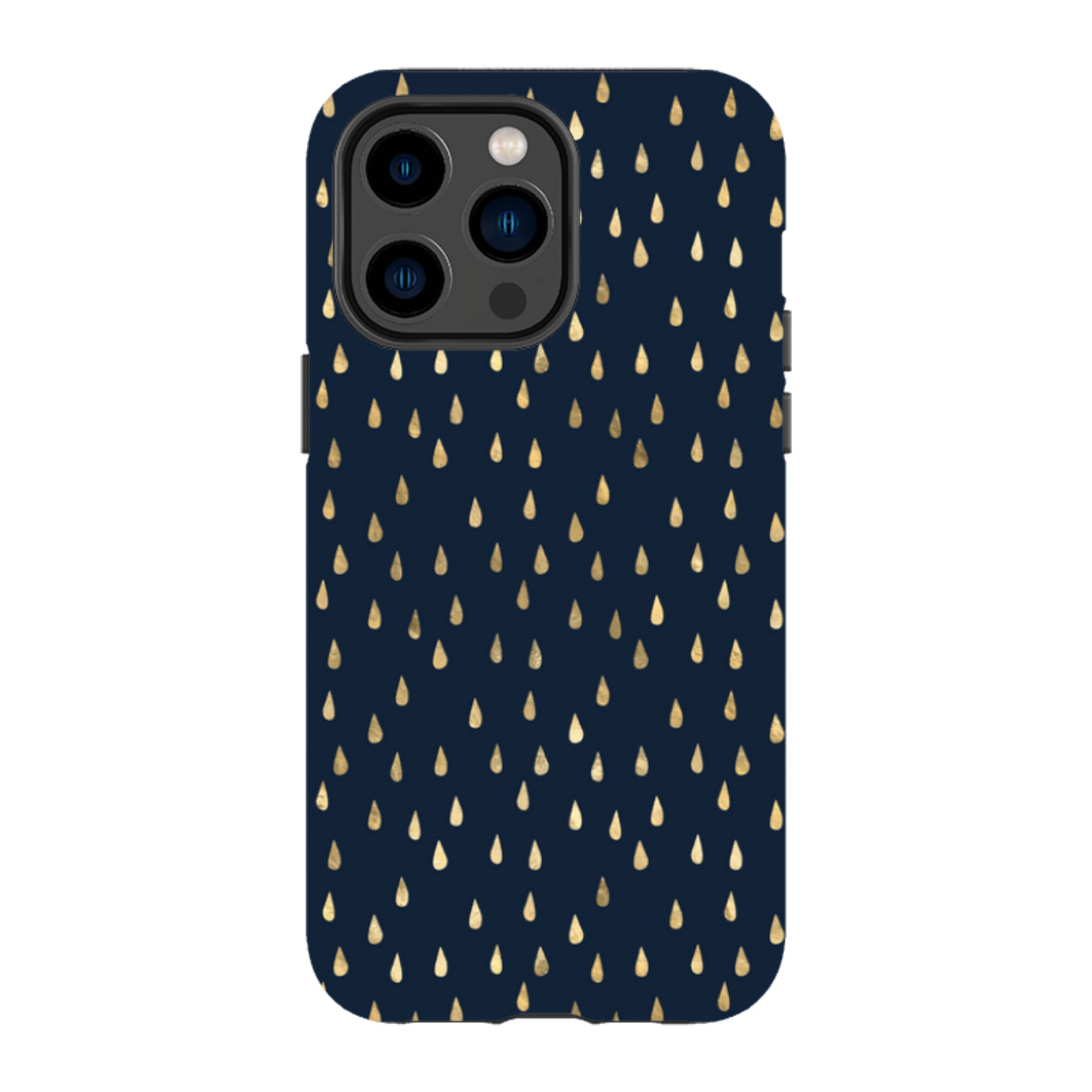 iPhone Tough Case - Blue Rain