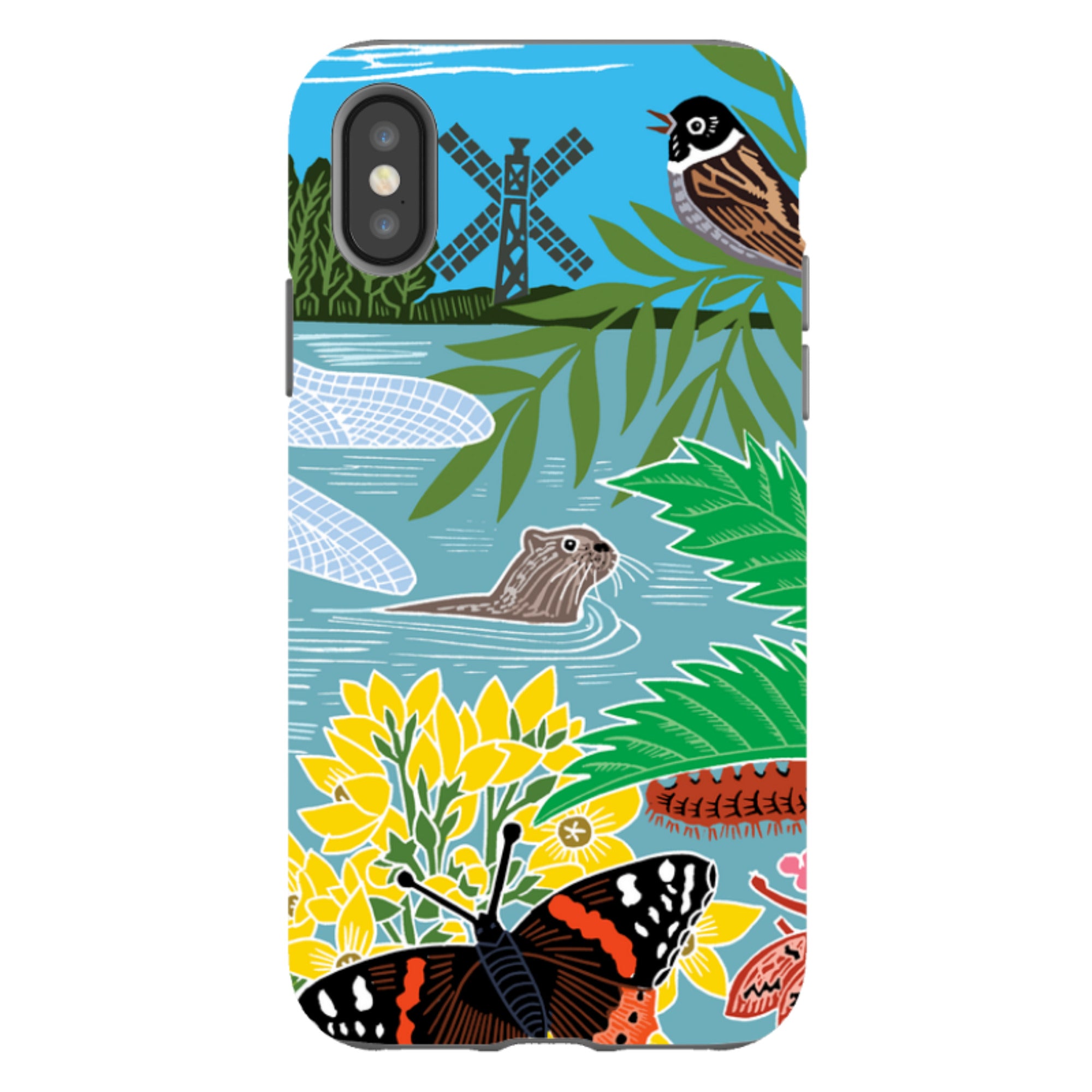 iPhone Tough Case - Norfolk Broads By Kate Heiss