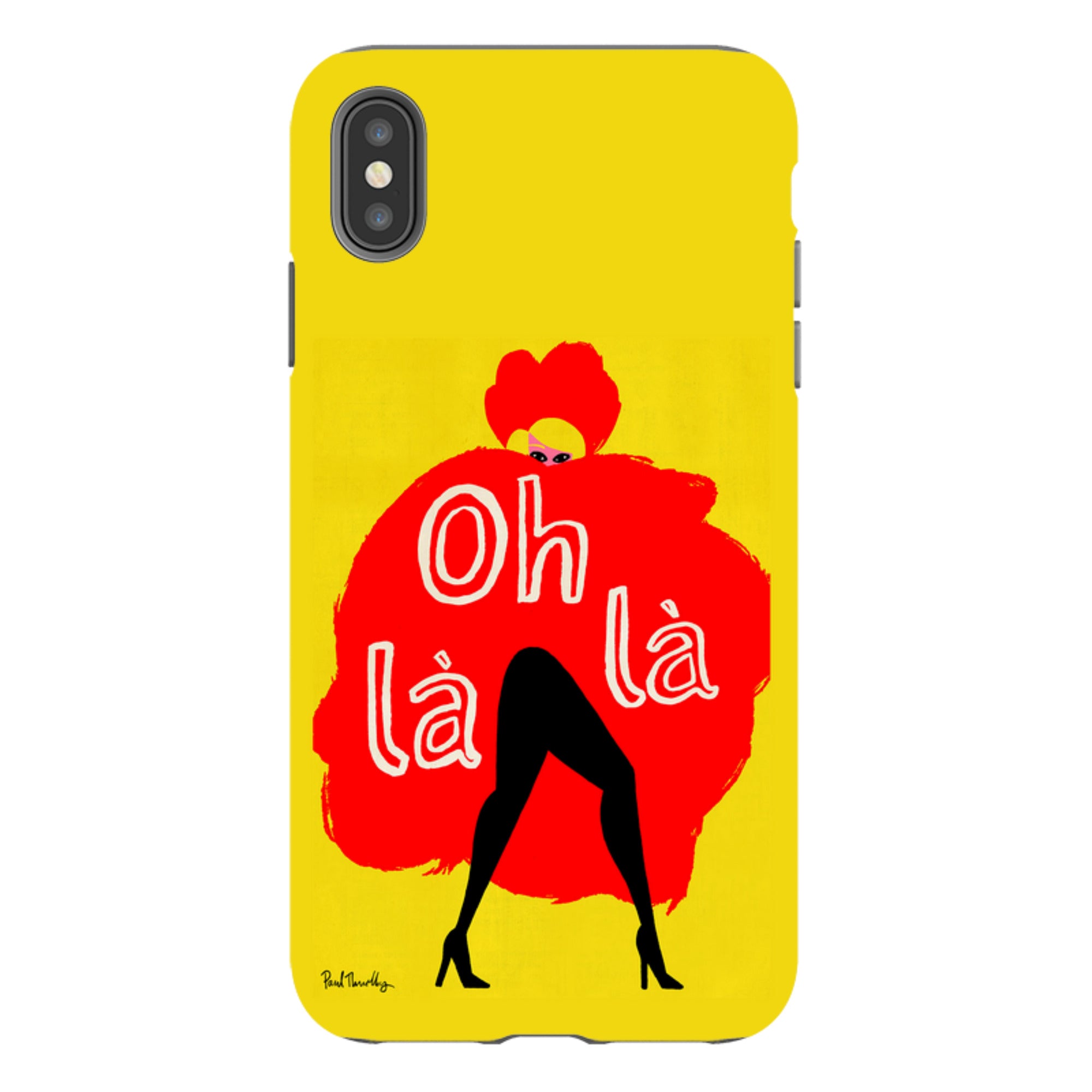 iPhone Tough Case - Oh Lala By Paul Thurlby