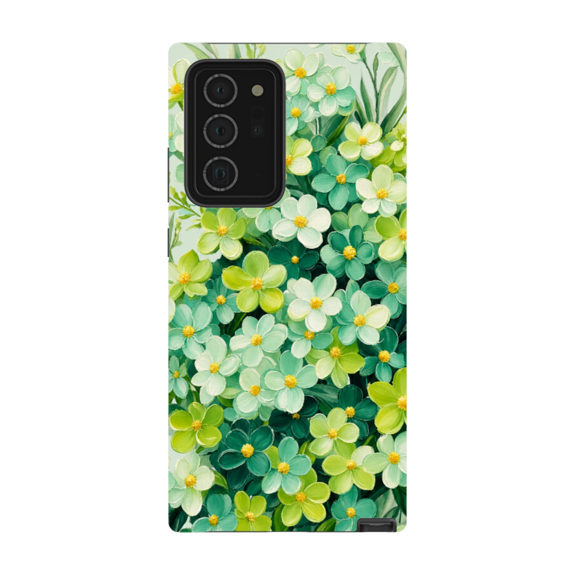 Samsung Tough Case - Sage Wildflower Floral