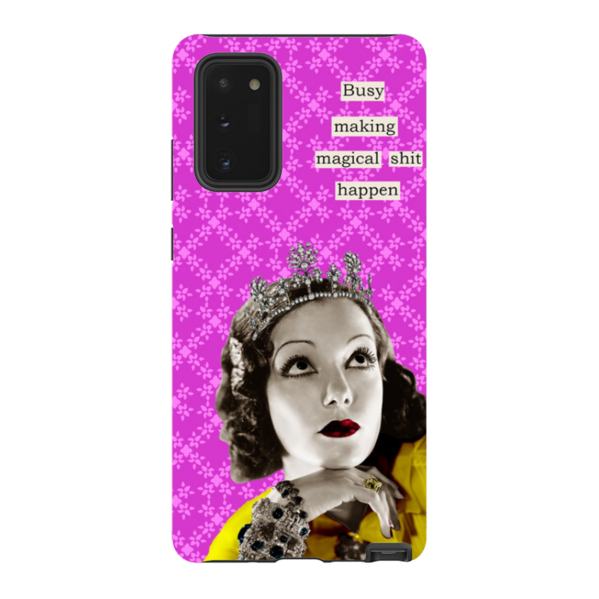 Samsung Tough Case - Busy Making Sh-t Happen By Clare Jordan