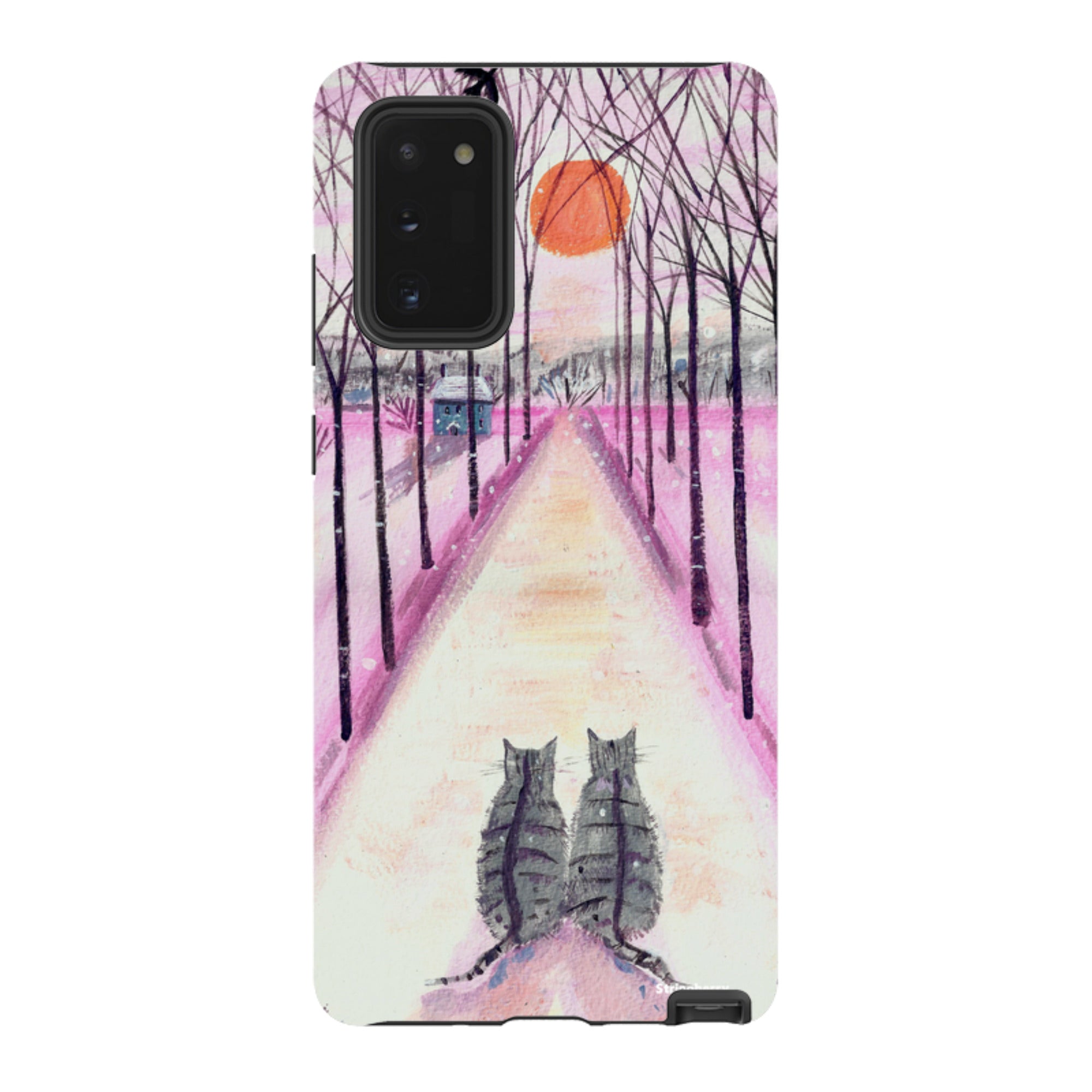 Samsung Tough Case - Winter Cats By Mary Stubberfield