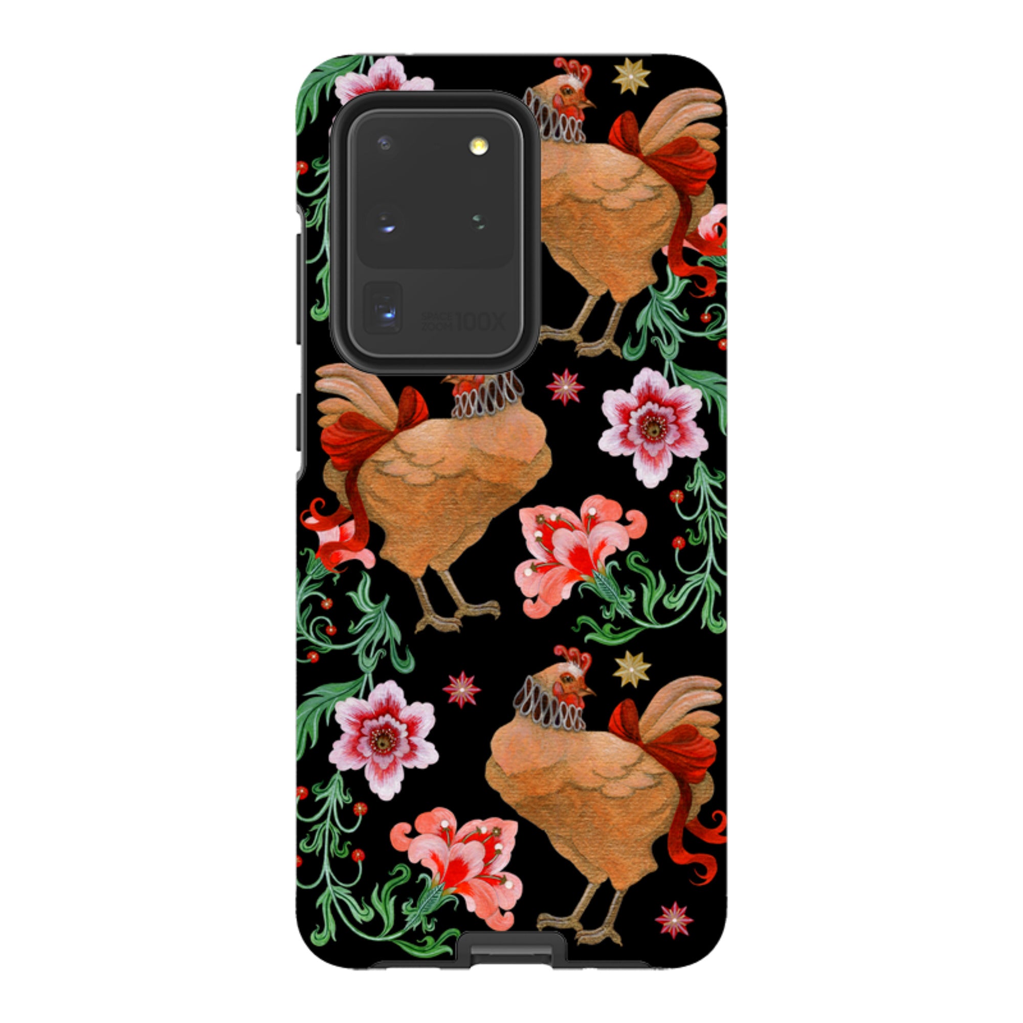 Samsung Tough  Case - Three French Hens By Maria Matos