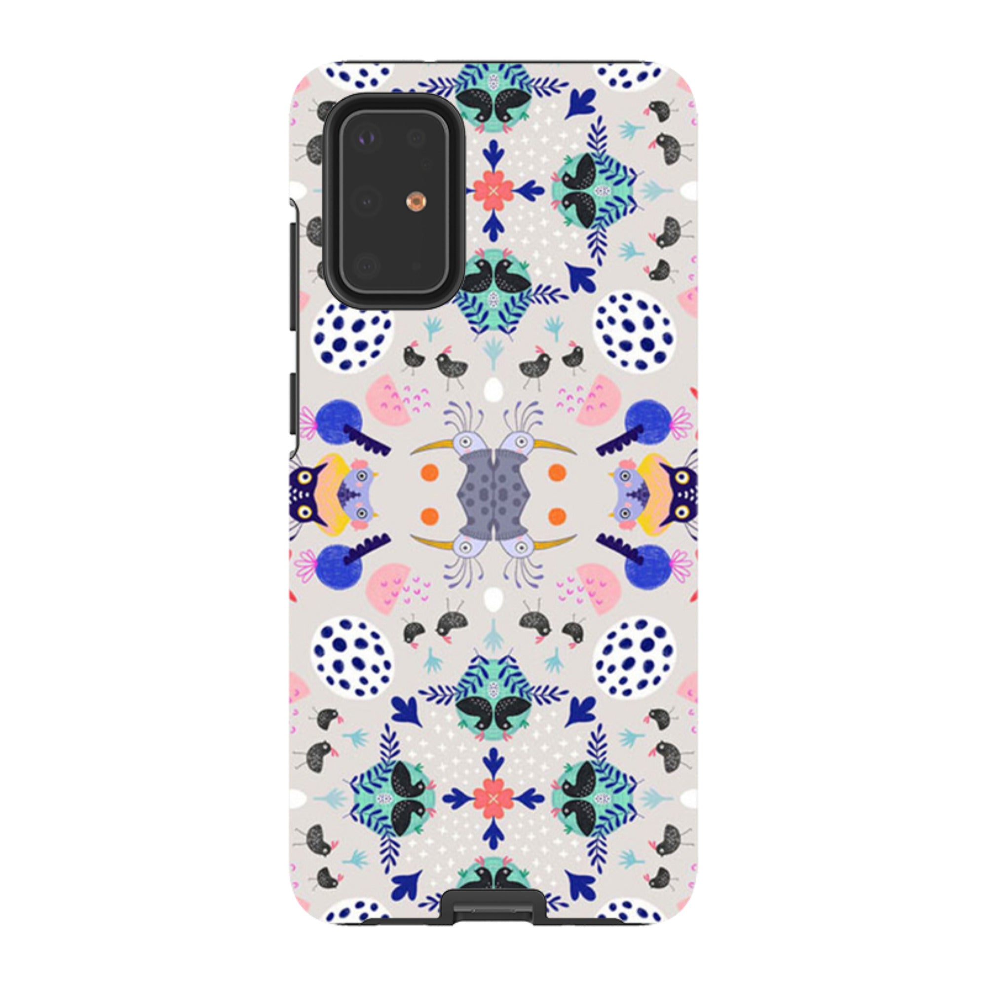 Samsung Tough Case - Crazybird Pattern By Mia Underwood