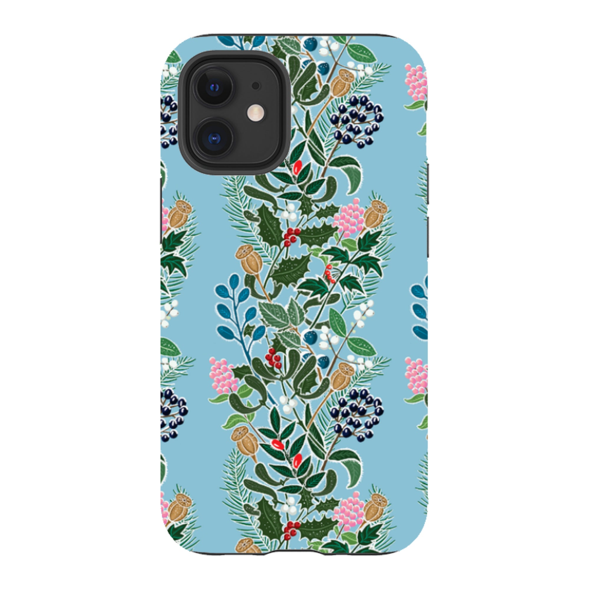 iPhone Tough Case - Winter Hedge-2 By kate Heiss