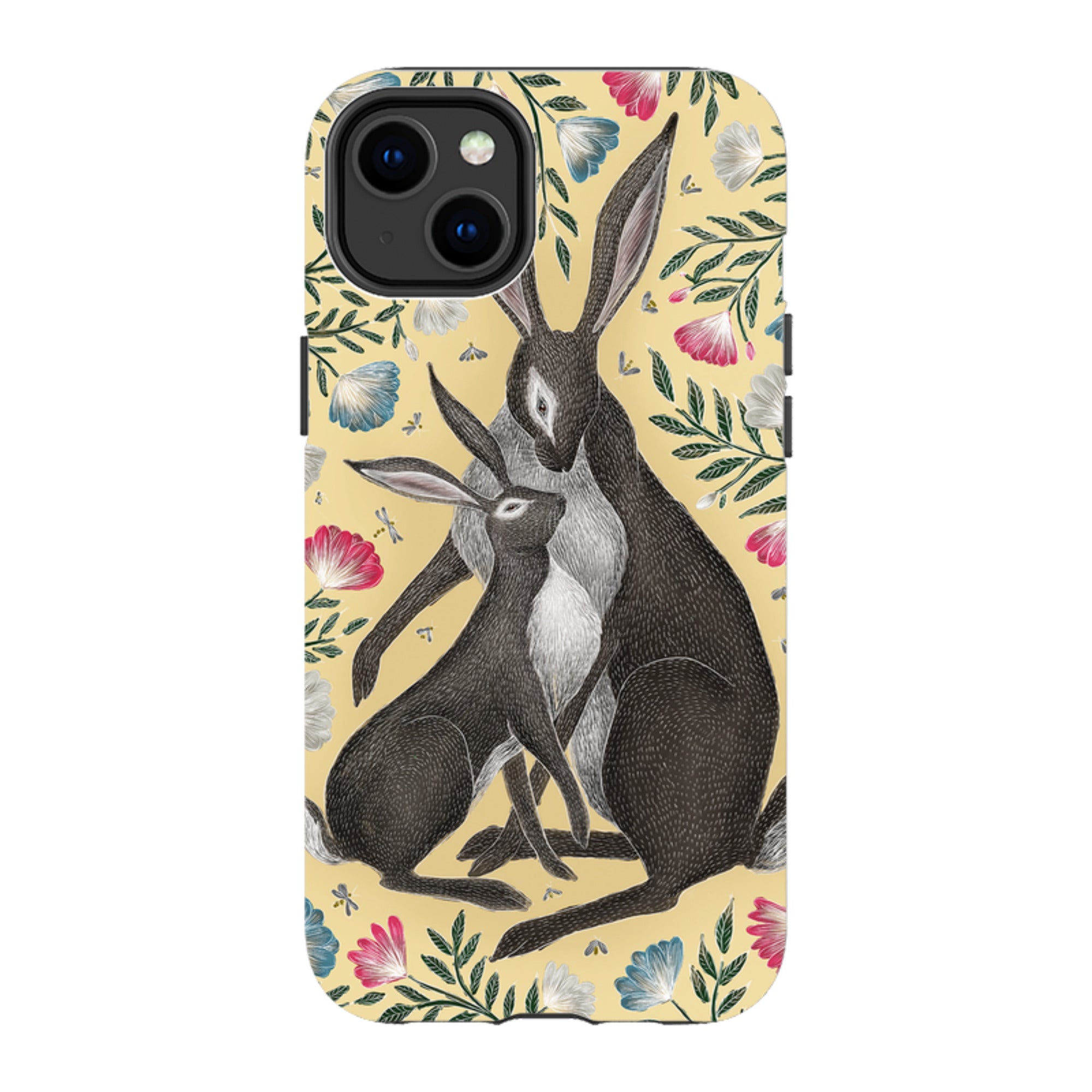 iPhone MagSafe Tough Case -  Mother and baby Hare By Catherine Rowe