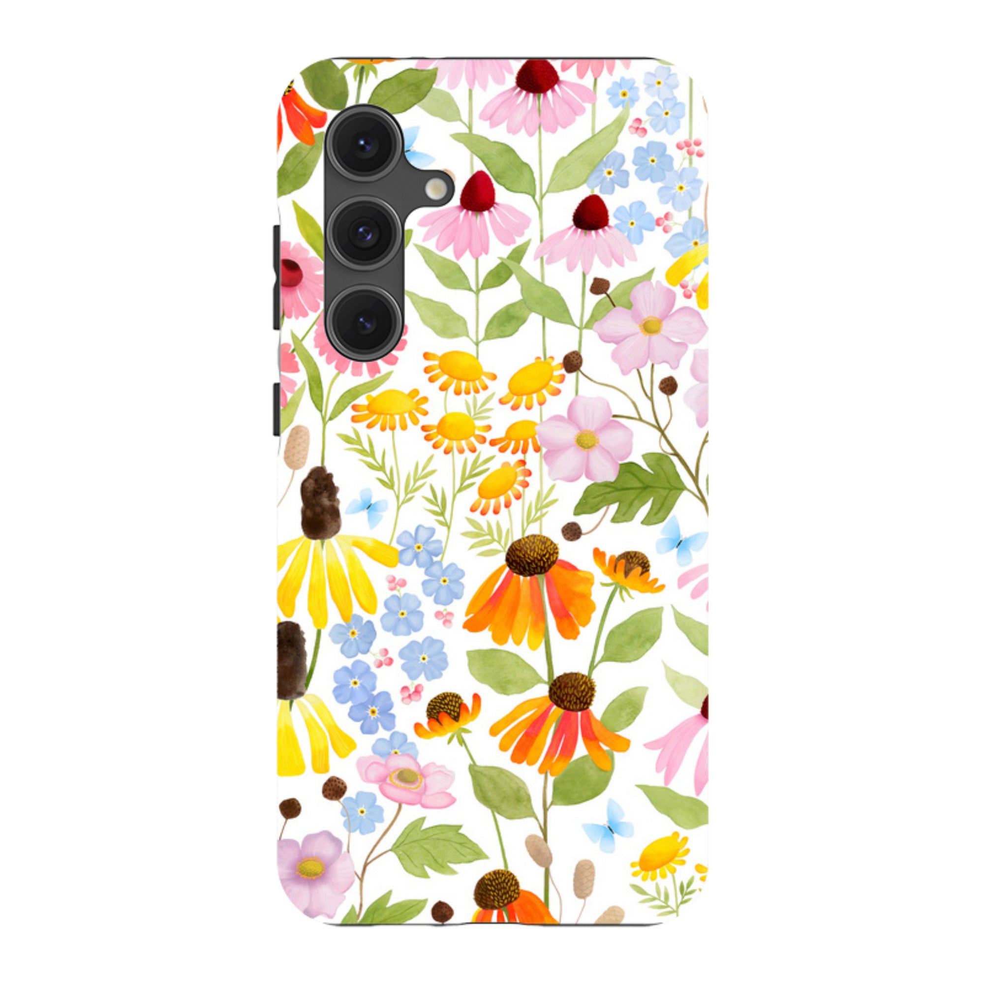 Samsung Tough Case - Wildflower Pattern By Bex Parkin