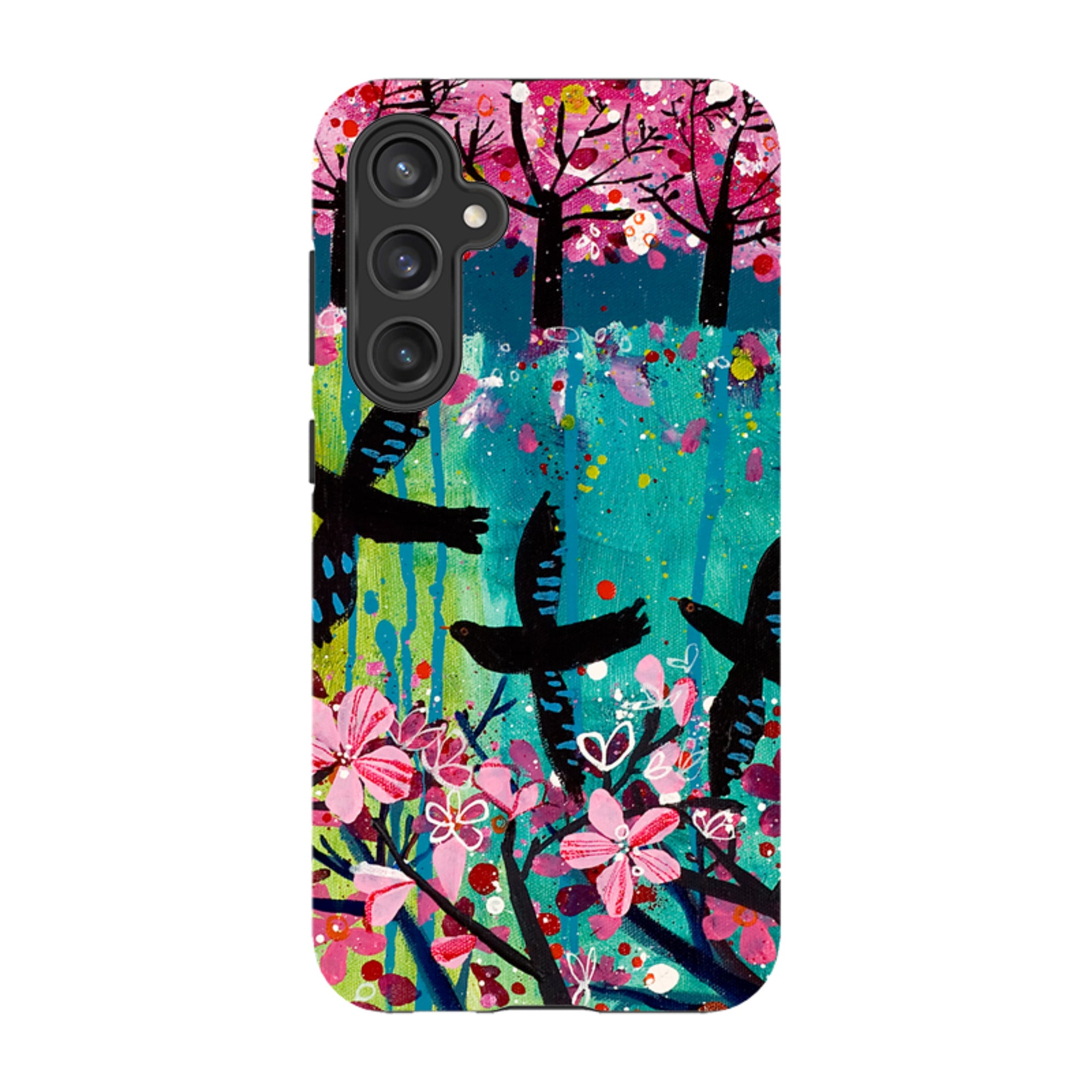 Samsung Tough Case - Blackbirds By Claire West