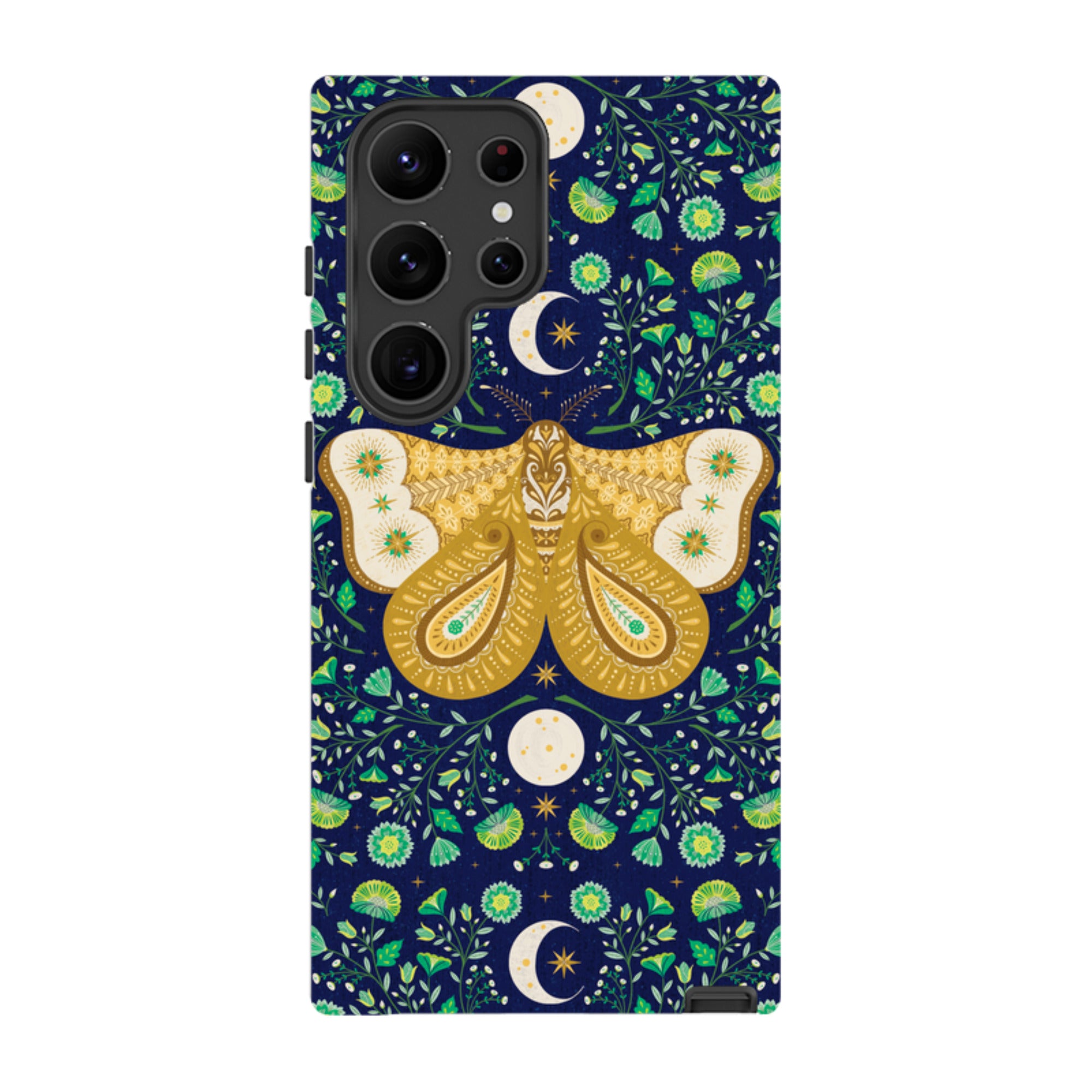 Samsung Tough Case - Moth By Jenny Zemanek