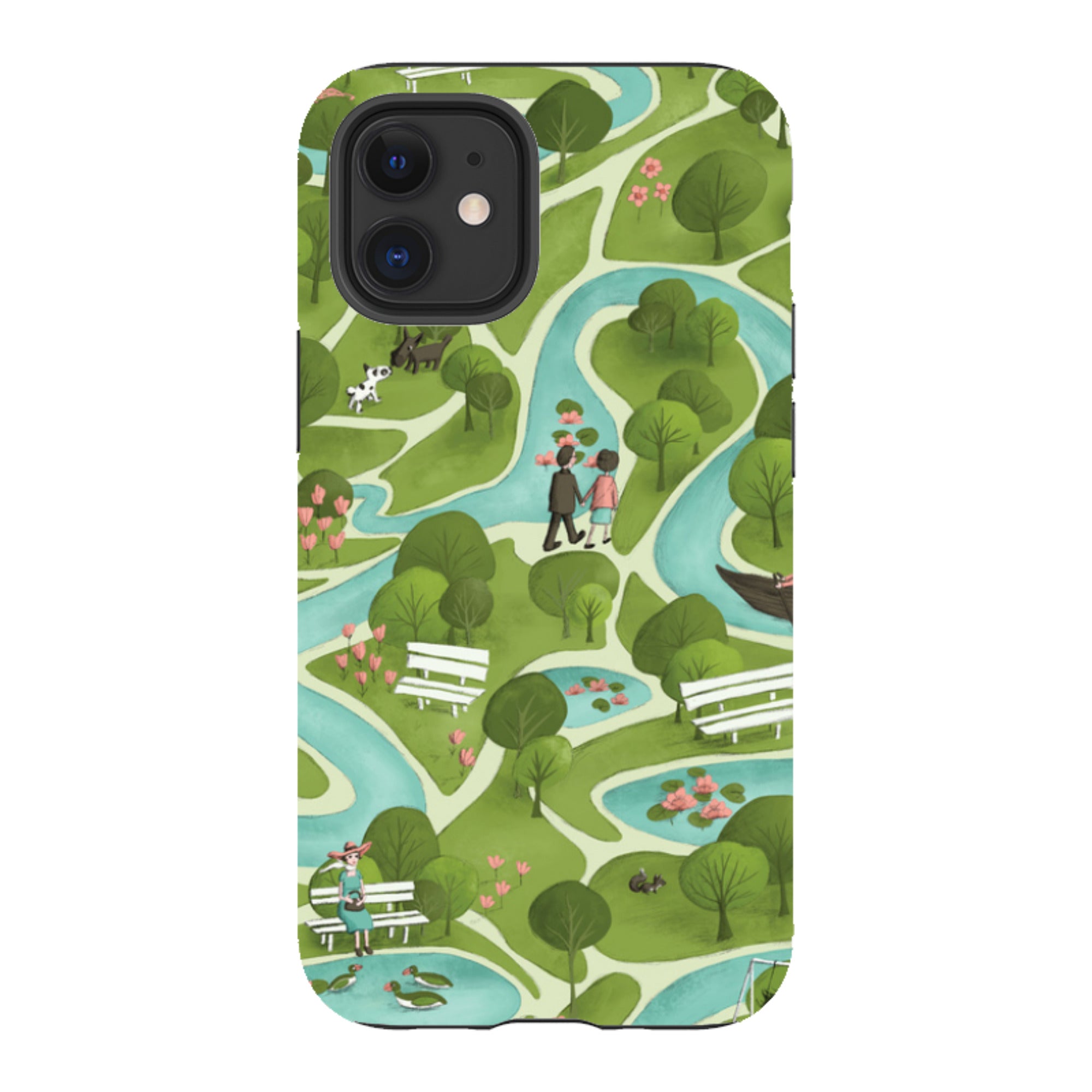 iPhone Tough Case - In the Park By Maja Lindberg