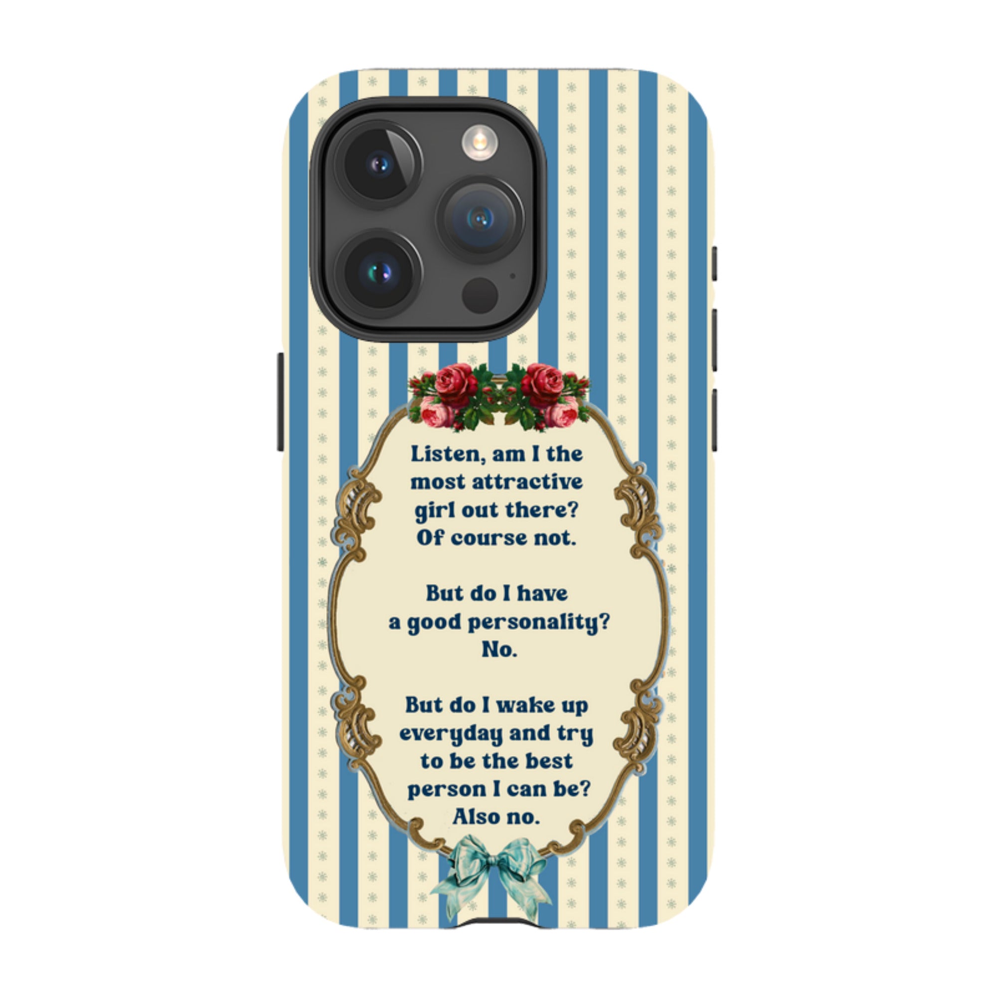 iPhone Tough Case - Attractive By Clare Jordan