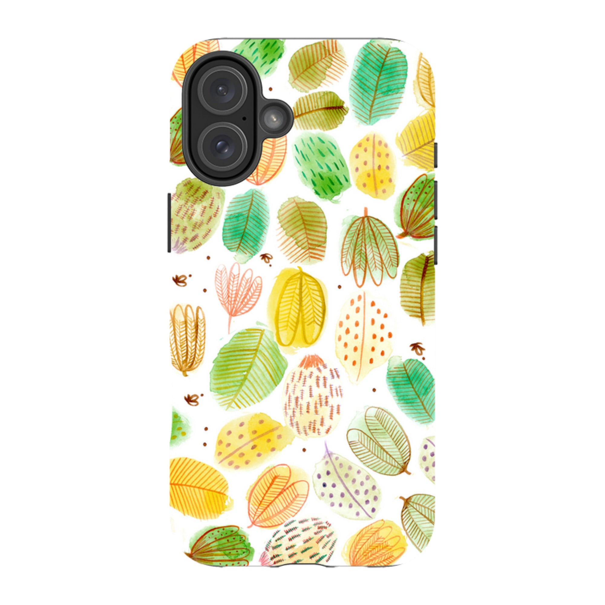 iPhone Tough Case - Leaves By Gabriela Larios