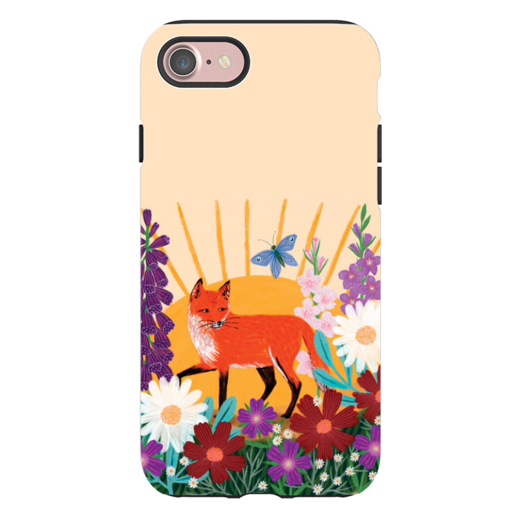 iPhone Tough Case - Summer Fox By Lee Foster Wilson