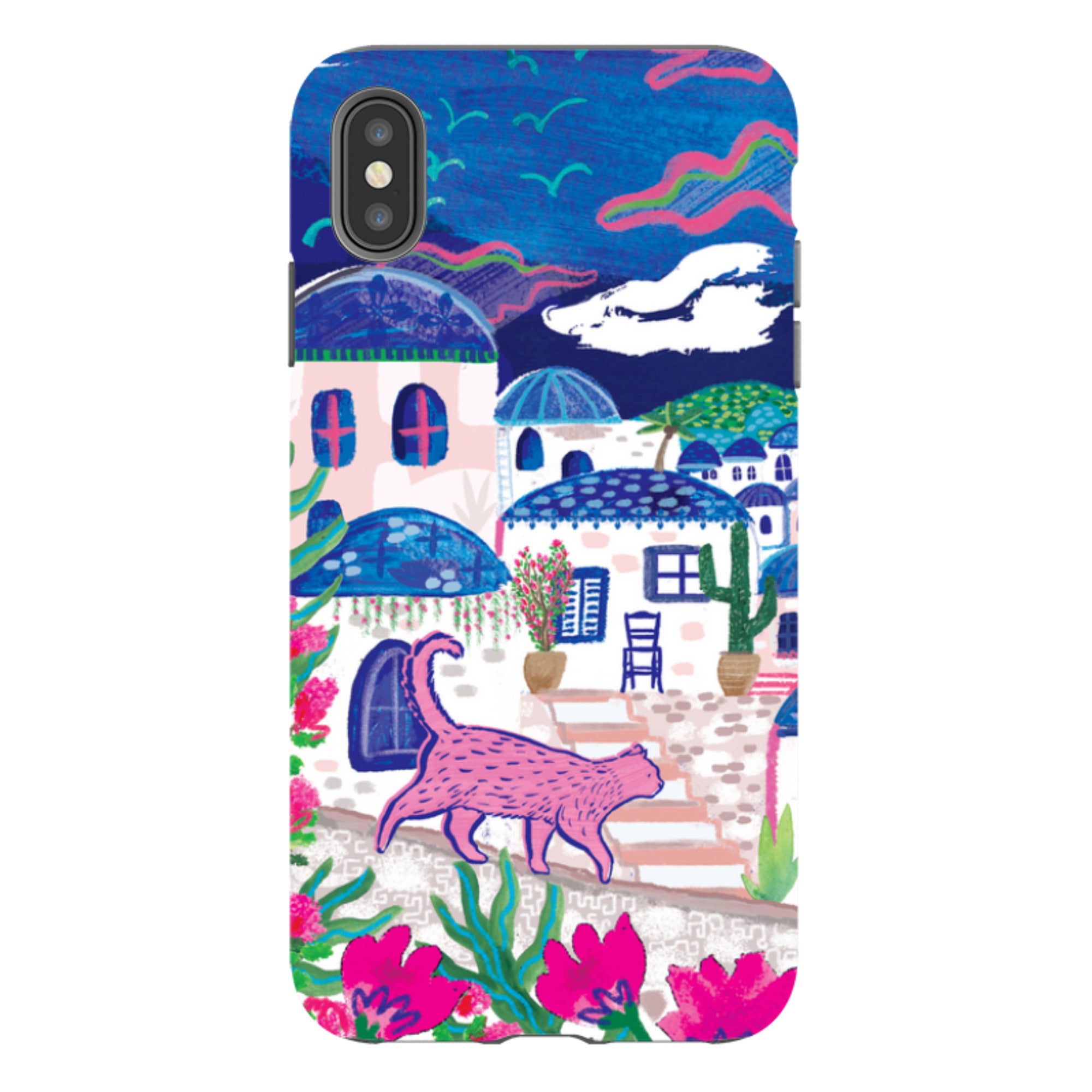 iPhone Tough Case - Sapphire Seas By Emma Frances Grant