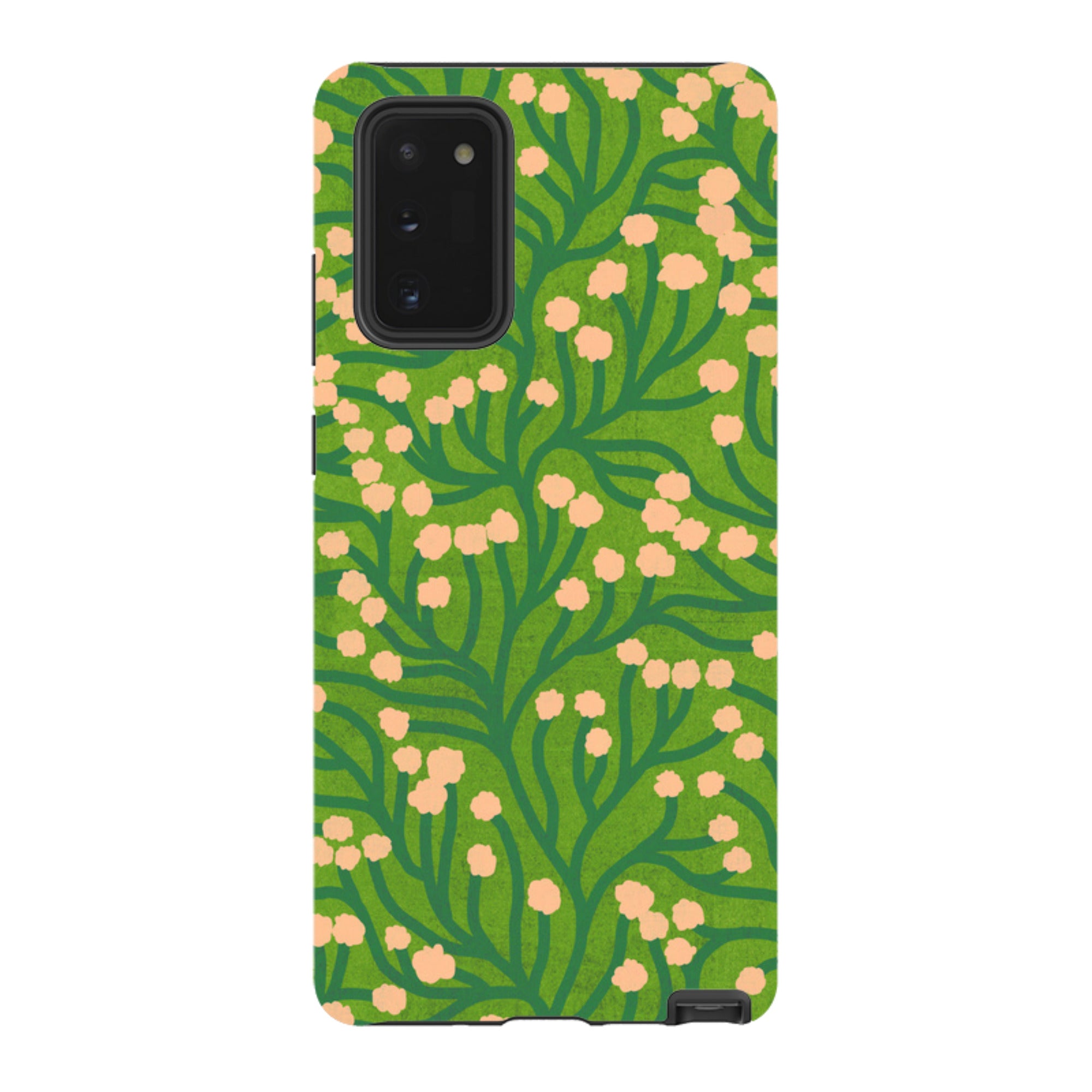 Samsung Tough Case - Vine Pink And Teal By Katherine Quinn
