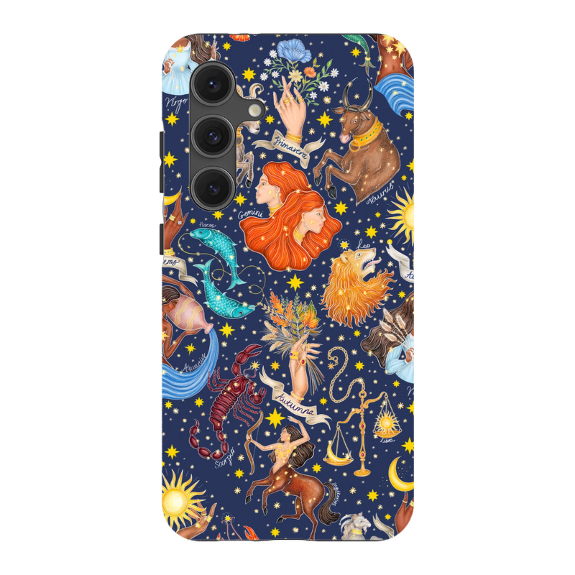 Samsung Tough Case - Zodiac Composite By Catherine Rowe