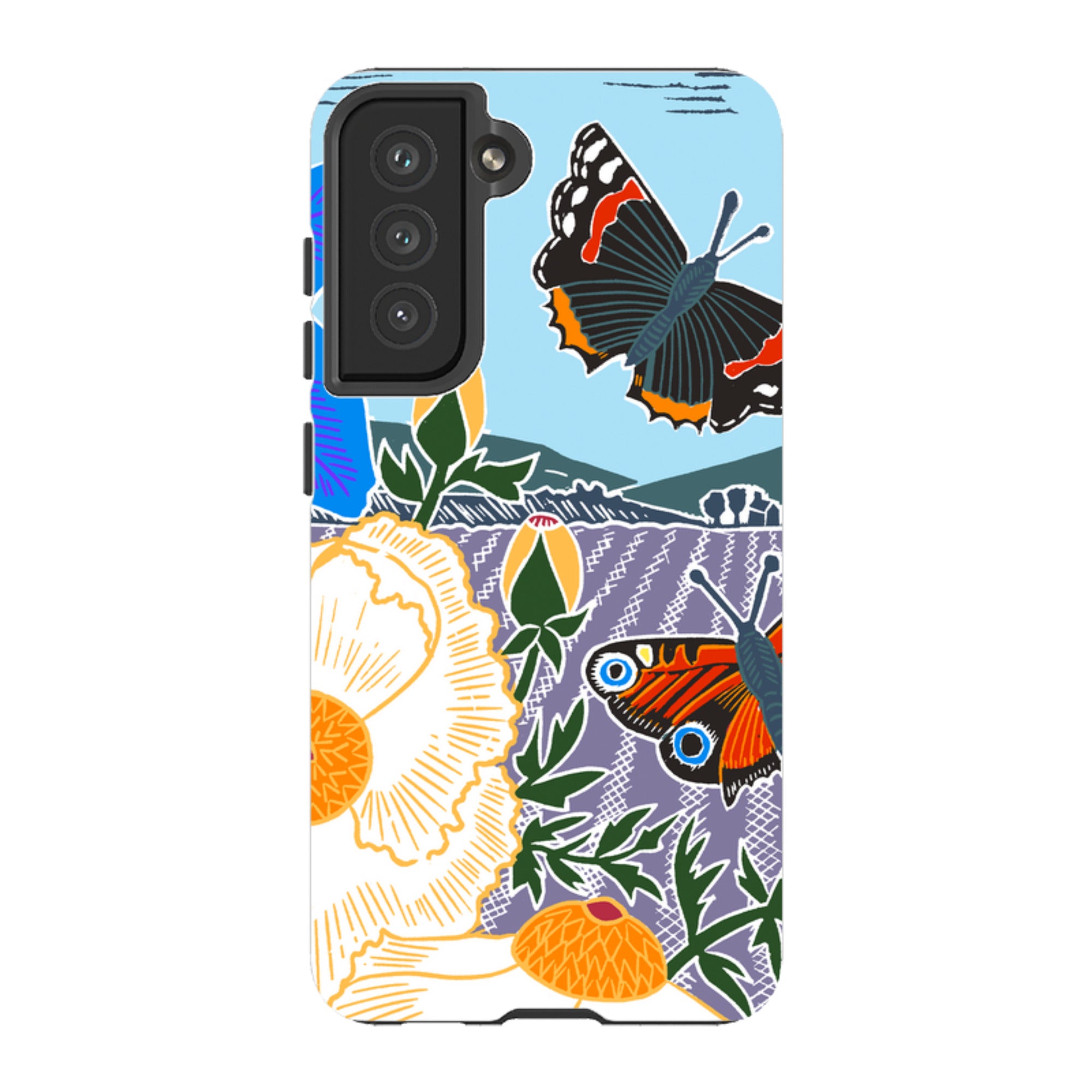 Samsung Tough Case - Bold Butterflies By Kate Heiss