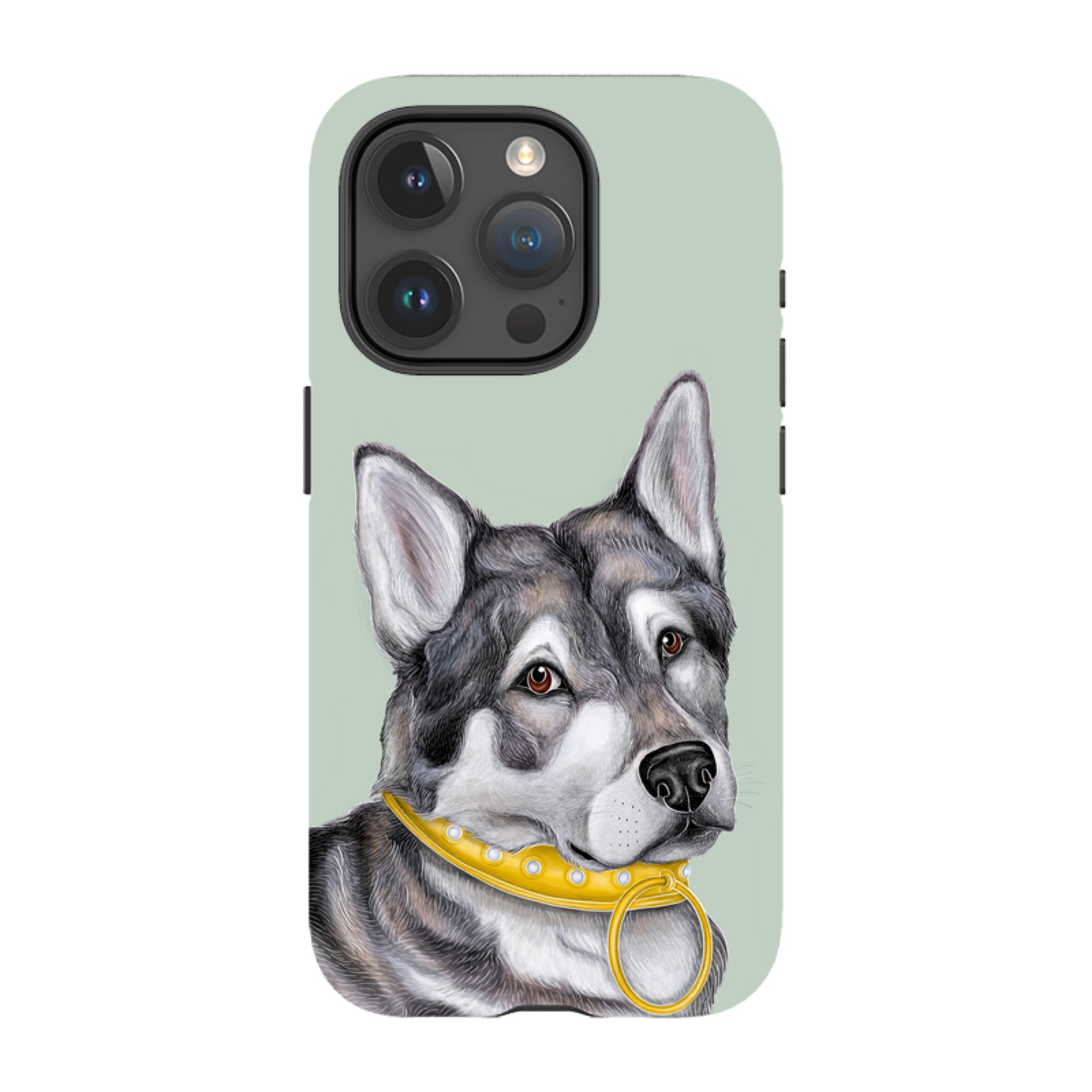 iPhone MagSafe Tough Case - Huskey By Catherine Rowe