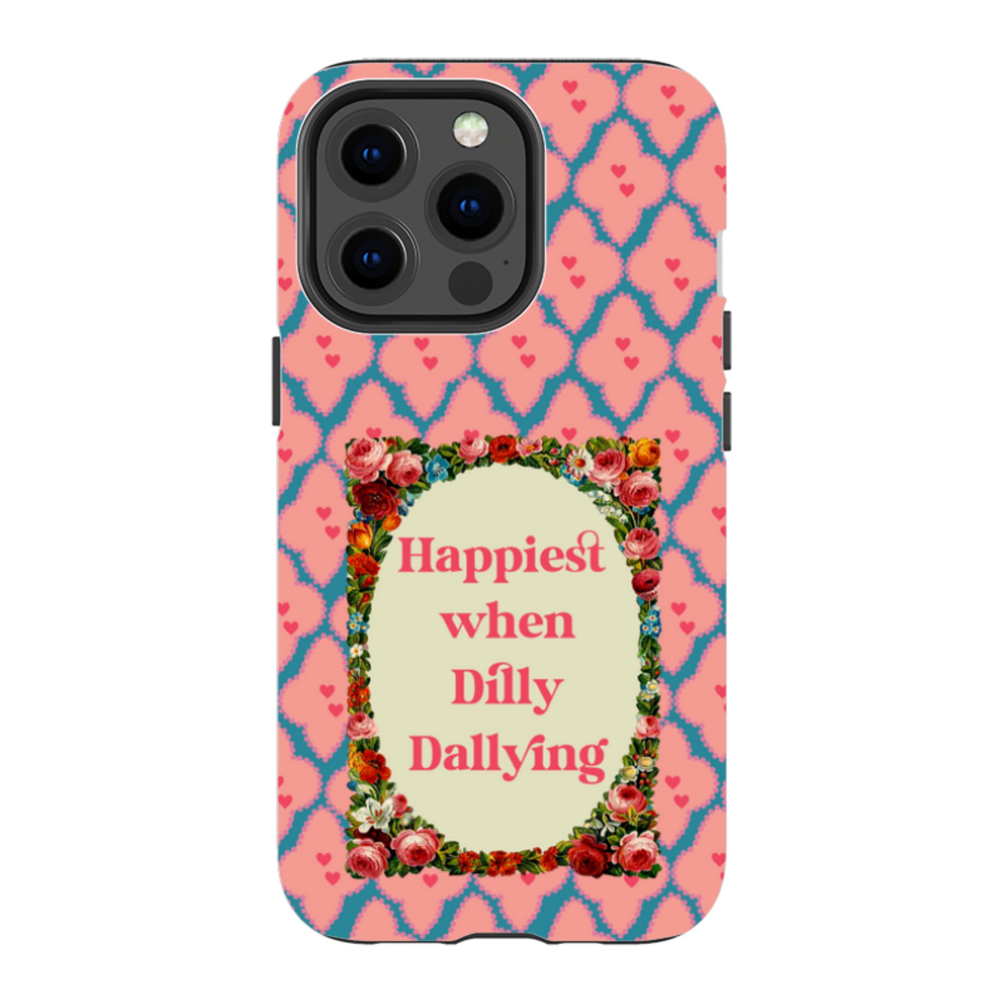 iPhone Tough Case - Dilly Dally By Clare Jordan