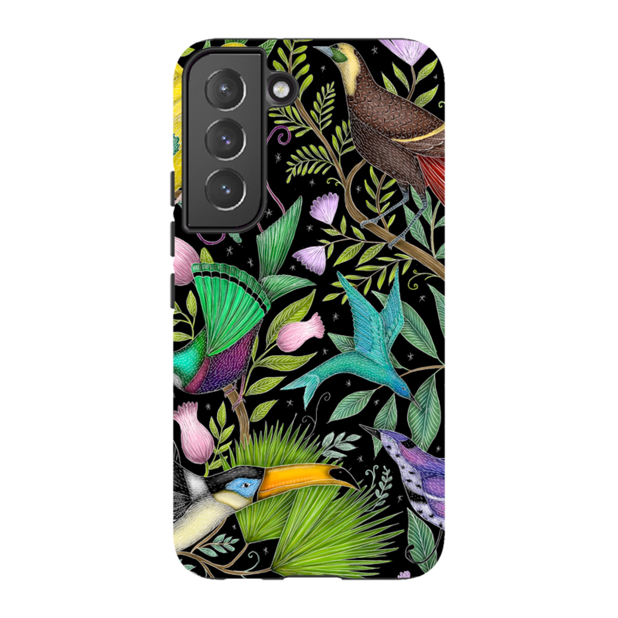 Samsung Tough Case - Exotic Birds By Catherine Rowe