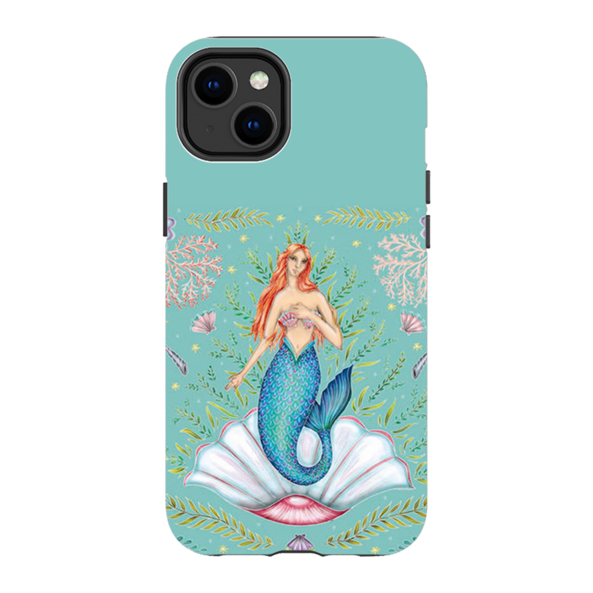 iPhone Tough Case - Mermaid By Catherine Rowe