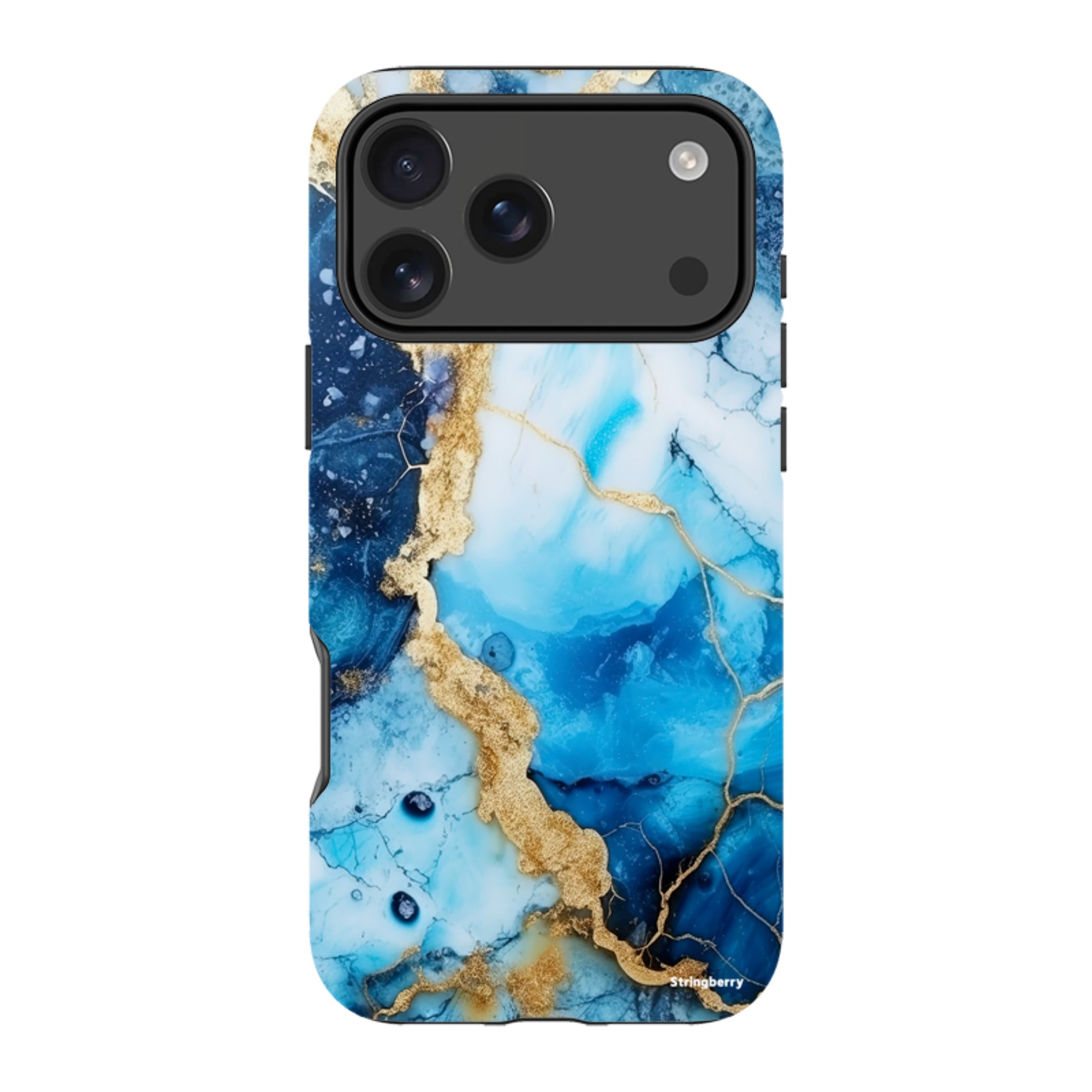 iPhone MagSafe Tough Case -  Blue Marbs