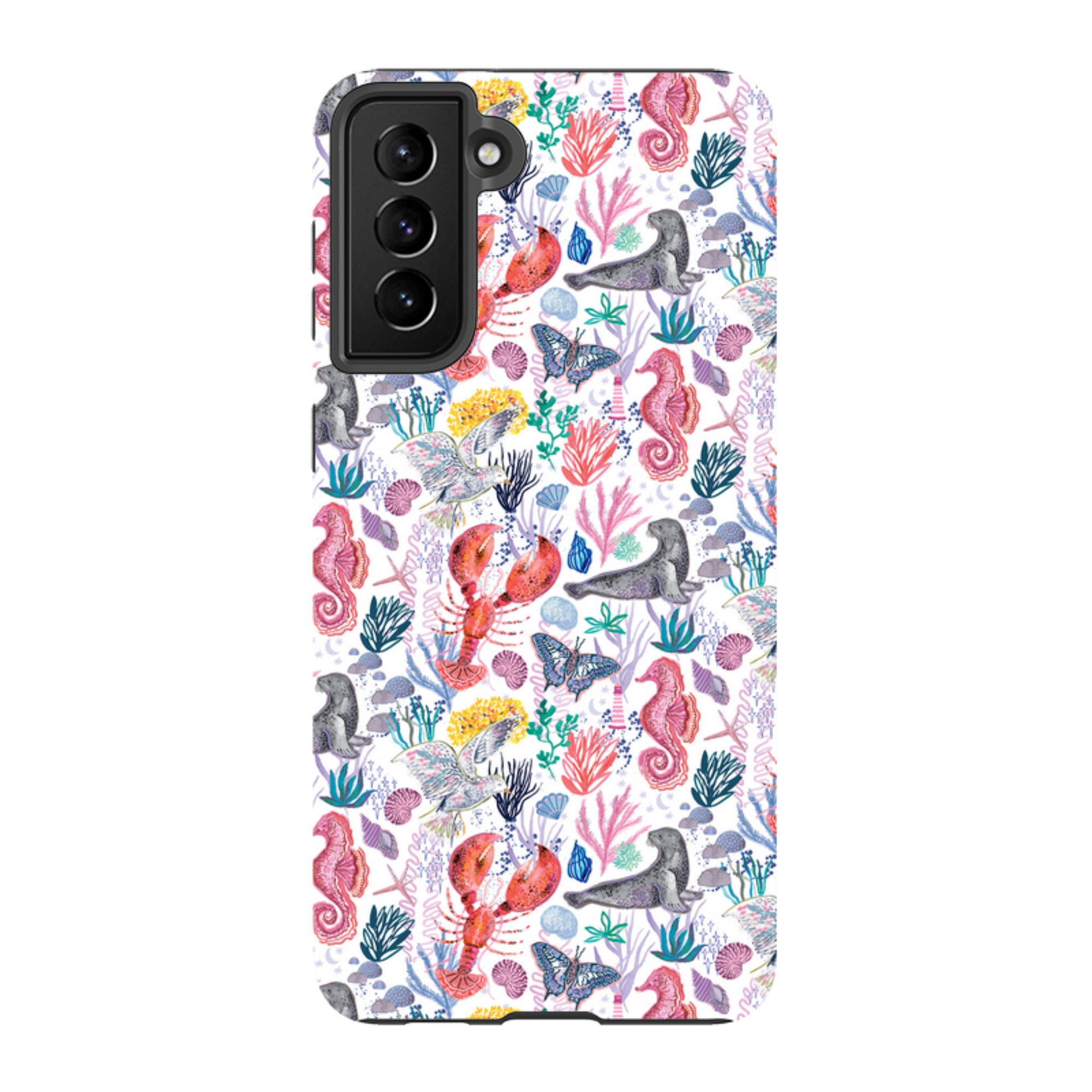 Samsung Tough  Case - Coastline Pattern B By Emma Frances Grant
